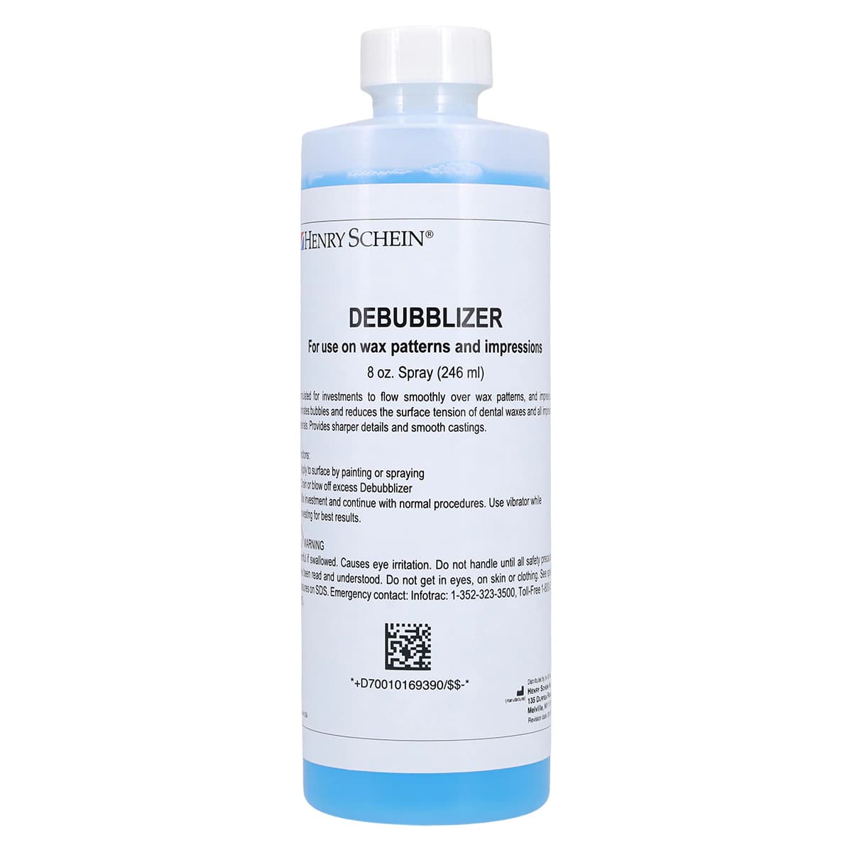 Debubblizer, Blue Spray, 8 oz/Bottle - Debubblizer, Blue Spray - Image 1