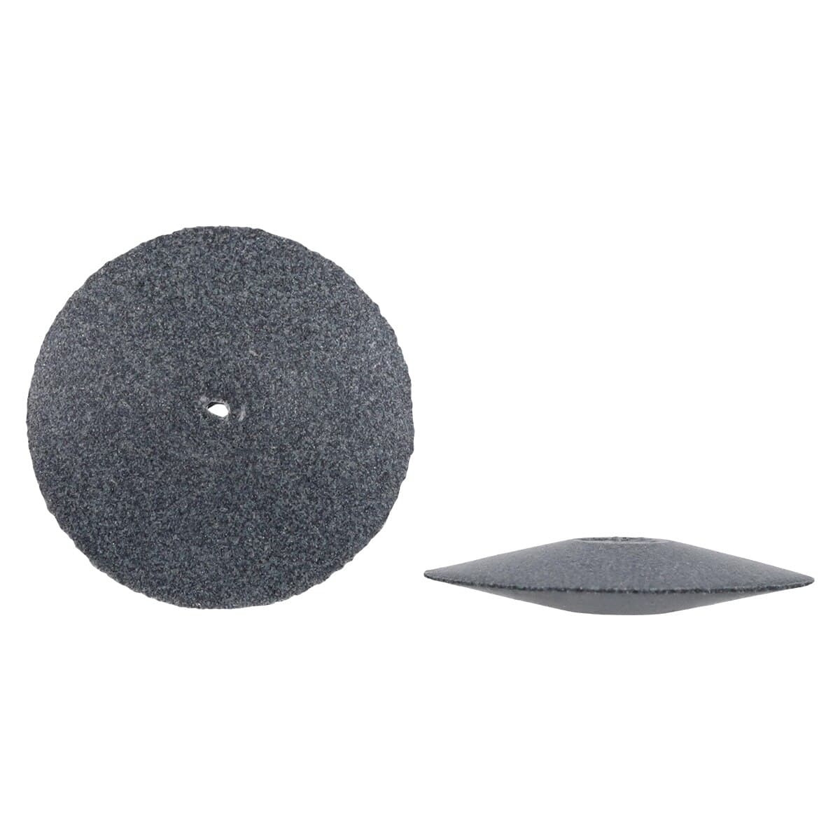 Pacific Abrasives Pre-Polisher Medium Dark Grey Knife Edge Wheels, 7/8", 20/Box thumbnail 3