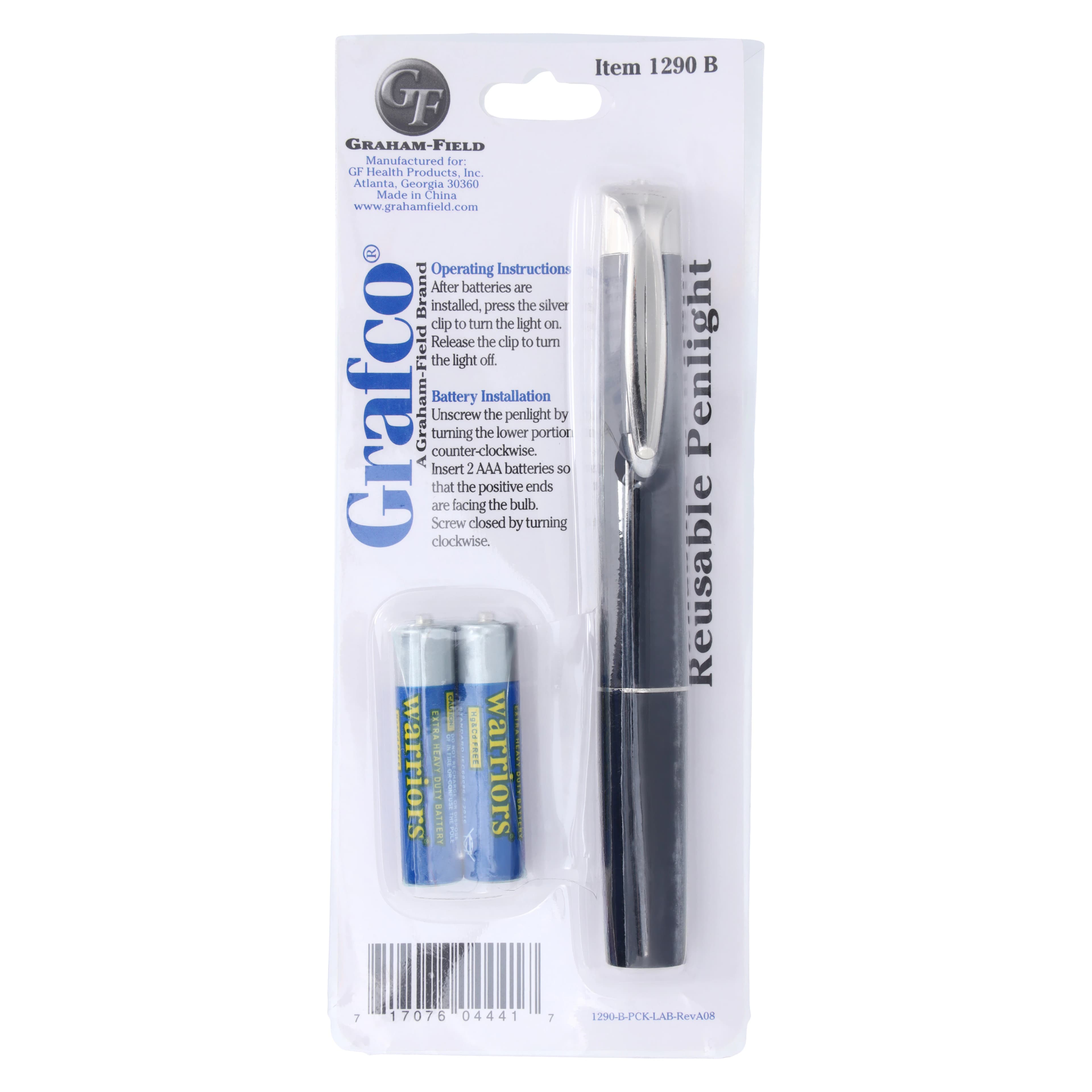 Graham-Field Medi-Lite Penlite Blue Pocket Penlight - Medi-Lite Penlite Blue - Image 1