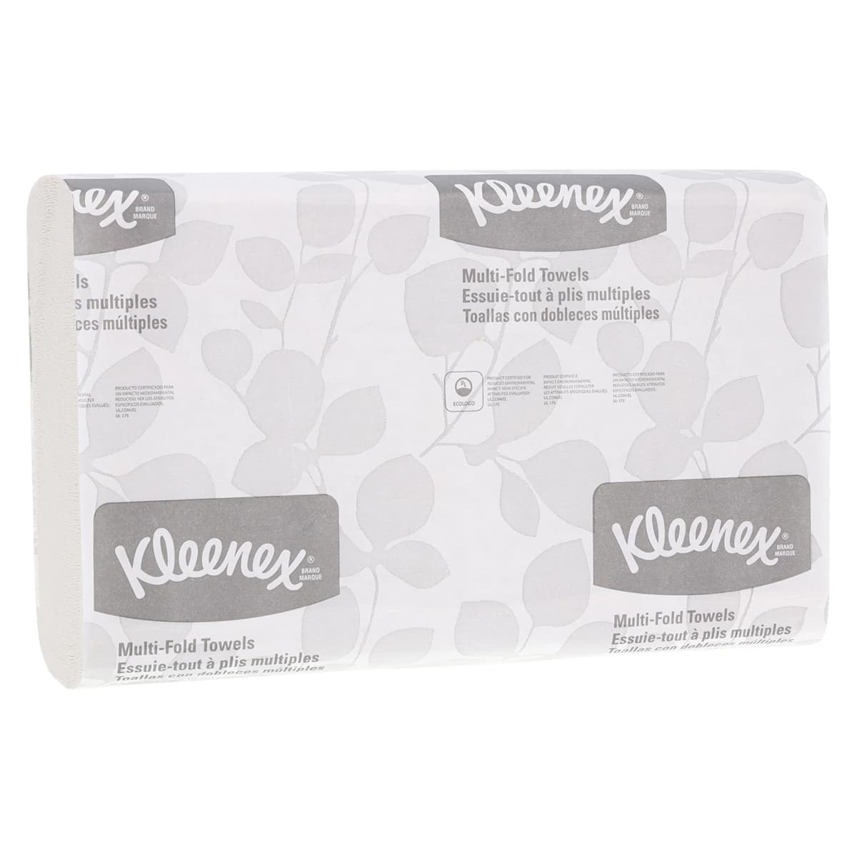 Kleenex Multifold Paper Towels, 1-Ply, 9.2" x 9.4", White, 2400/Case, 01890 thumbnail 2