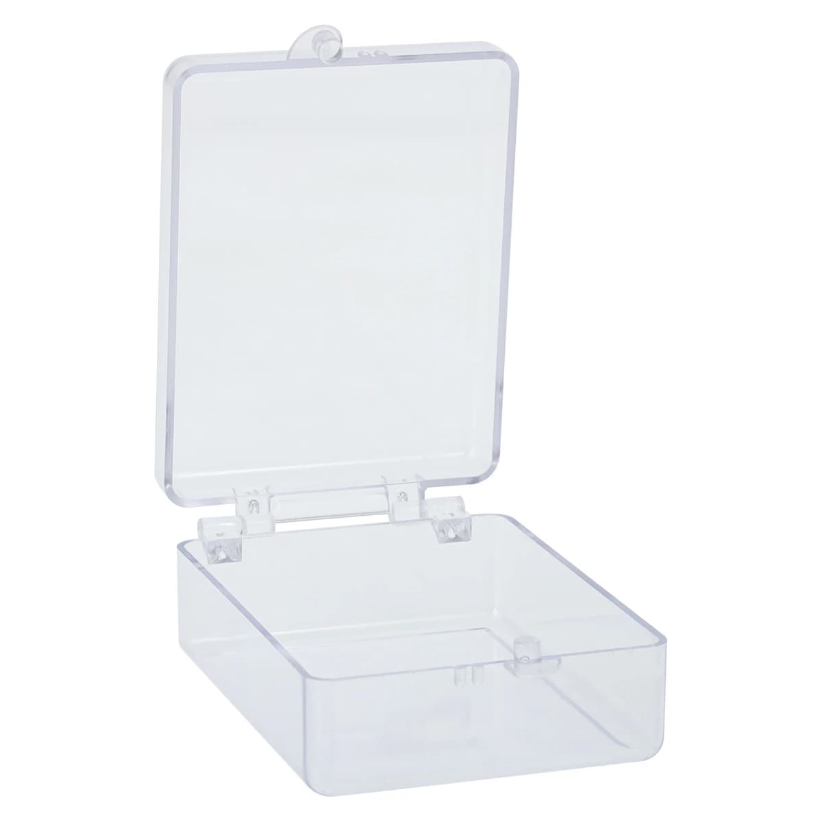 C&B Rigid Plastic Boxes, 2-1/8" x 1-5/8" x 3/4", Clear, 100/Box thumbnail 3