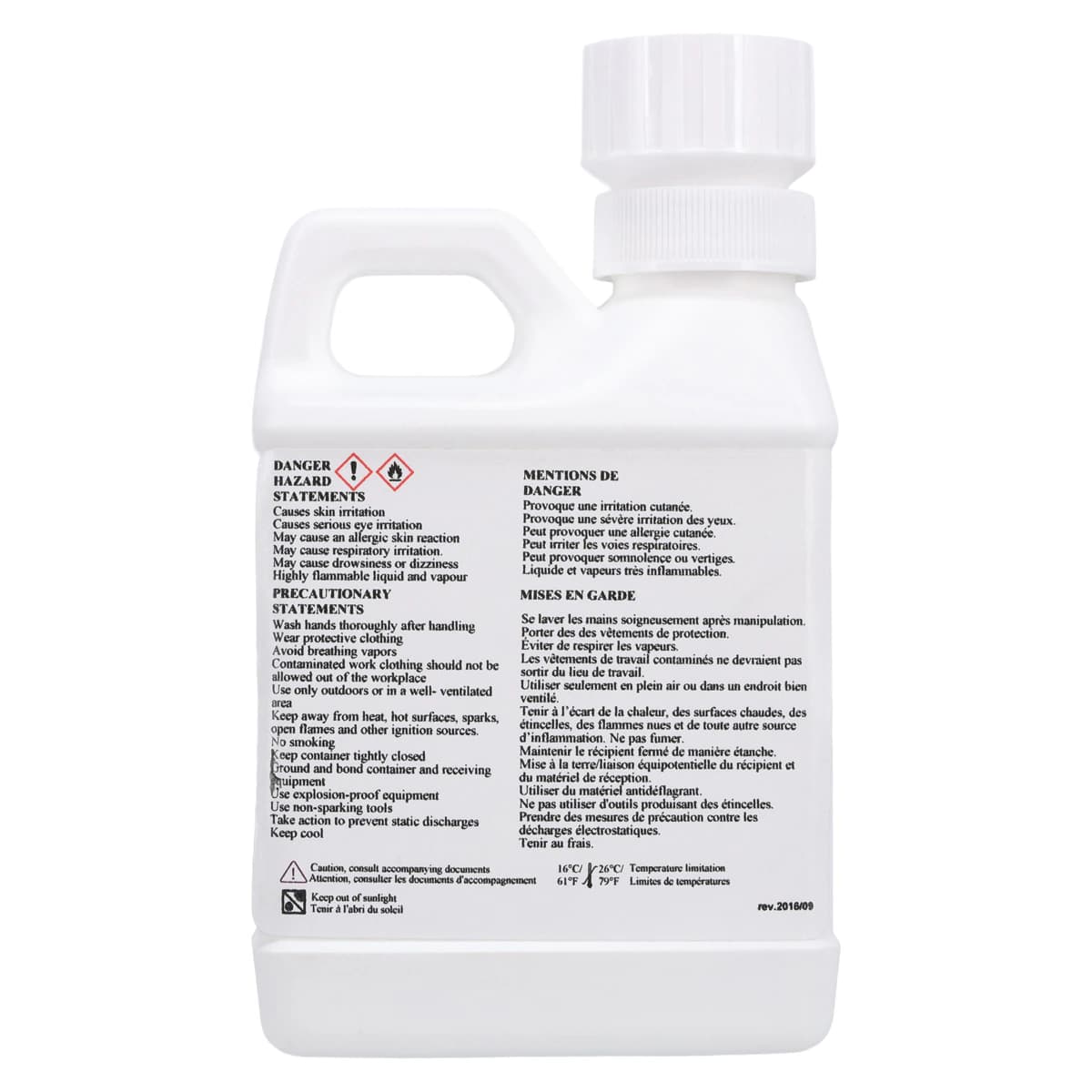 Self Cure Acrylic Liquid, Clear, 8 oz/Bottle thumbnail 2