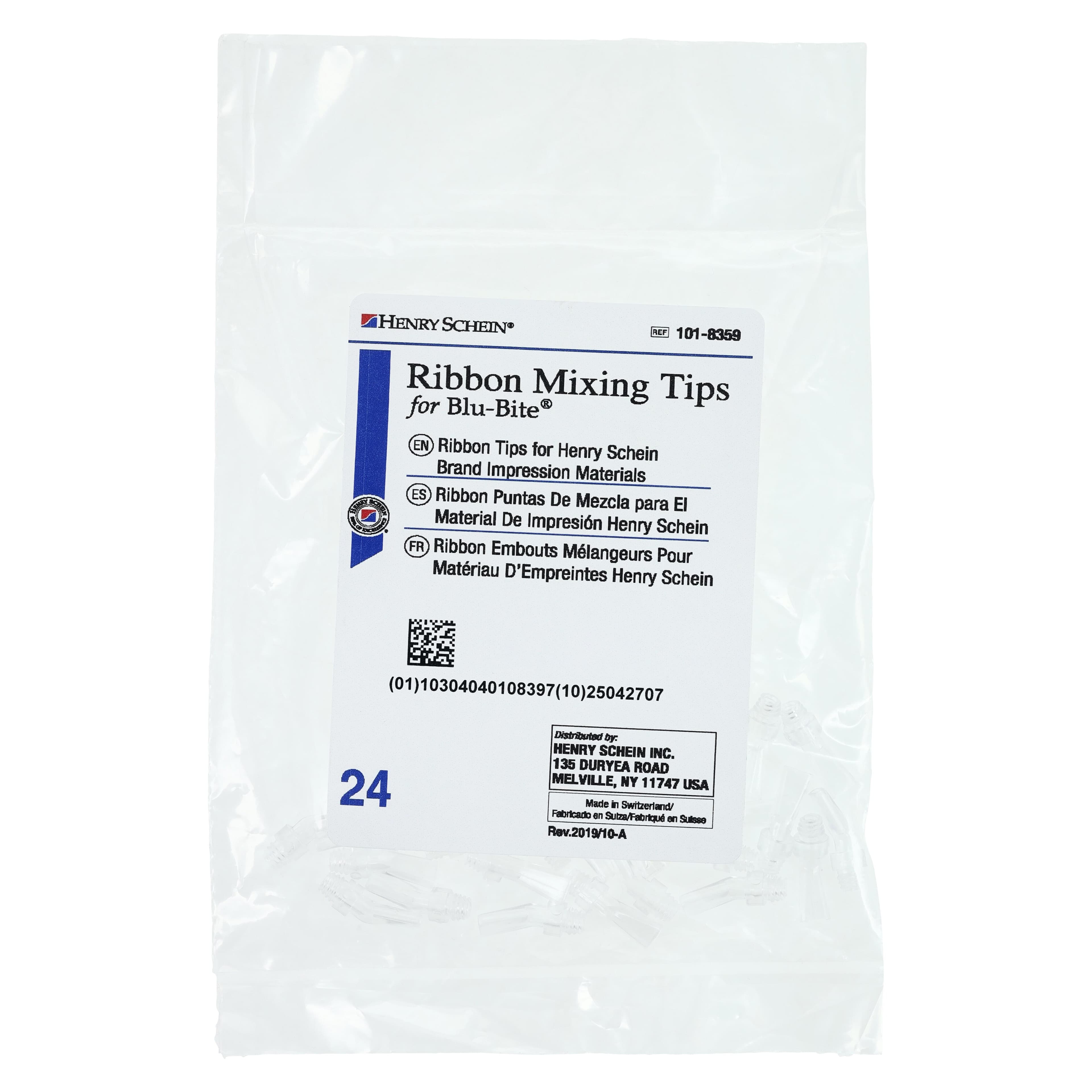 Blu-Bite Ribbon Tips, 6.5 mm, 24/Bag thumbnail 2
