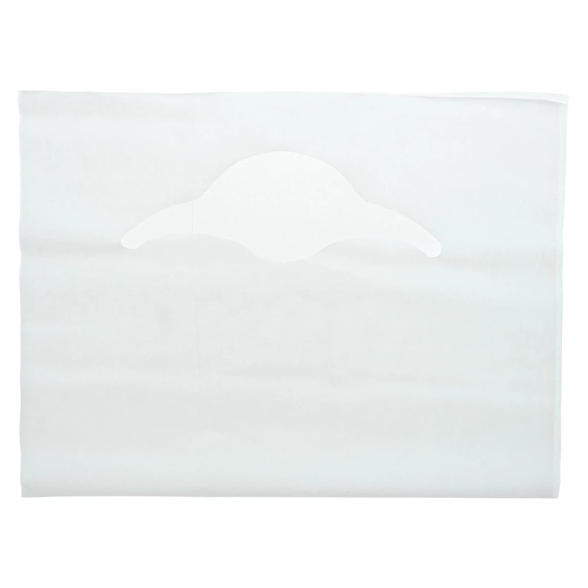 Fabricel Slipover Patient Bib, Tissue/Poly, 20" x 30", White, 250/Pkg, 919398 - Slipover Bib – Fabricel, Tissue/Poly, 20" x 30", White, 250/Pkg - Slipover Bib – Fabricel, Tissue/Poly, 20" x 30", White, 250/Pkg - Image 1