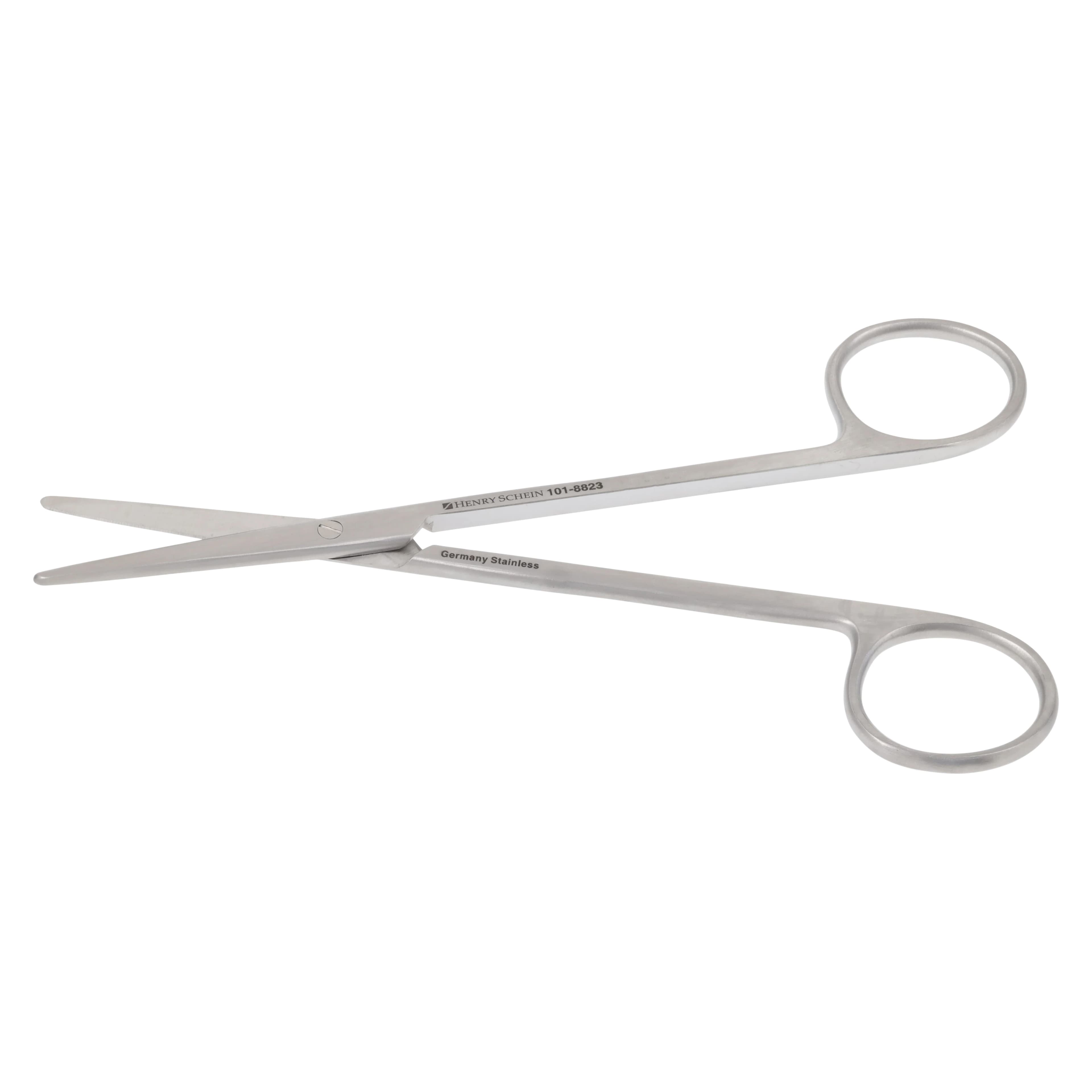 Henry Schein Metzenbaum Scissors Straight, 5-1/2", Stainless Steel, Each thumbnail 2