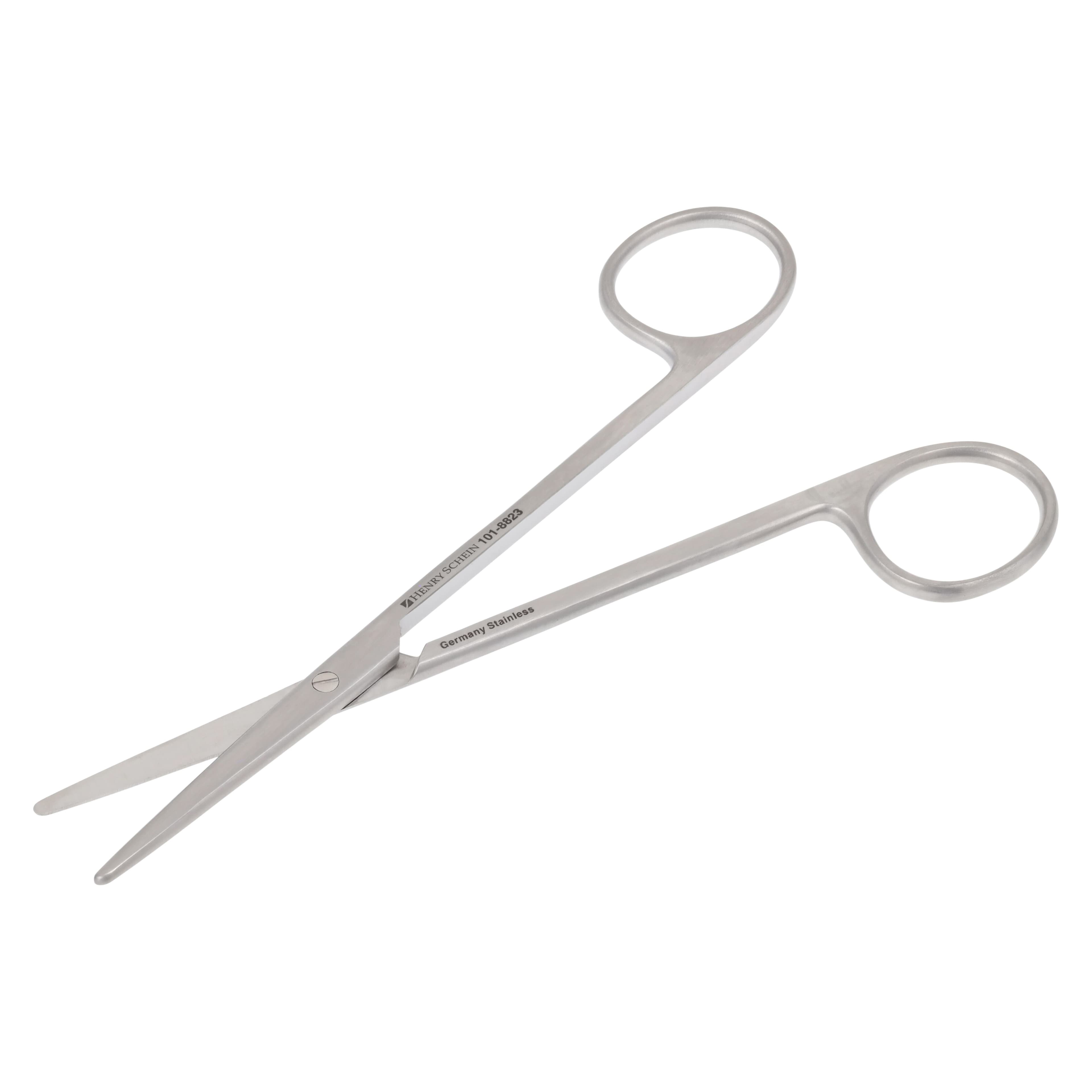 Henry Schein Metzenbaum Scissors Straight, 5-1/2", Stainless Steel, Each thumbnail 4