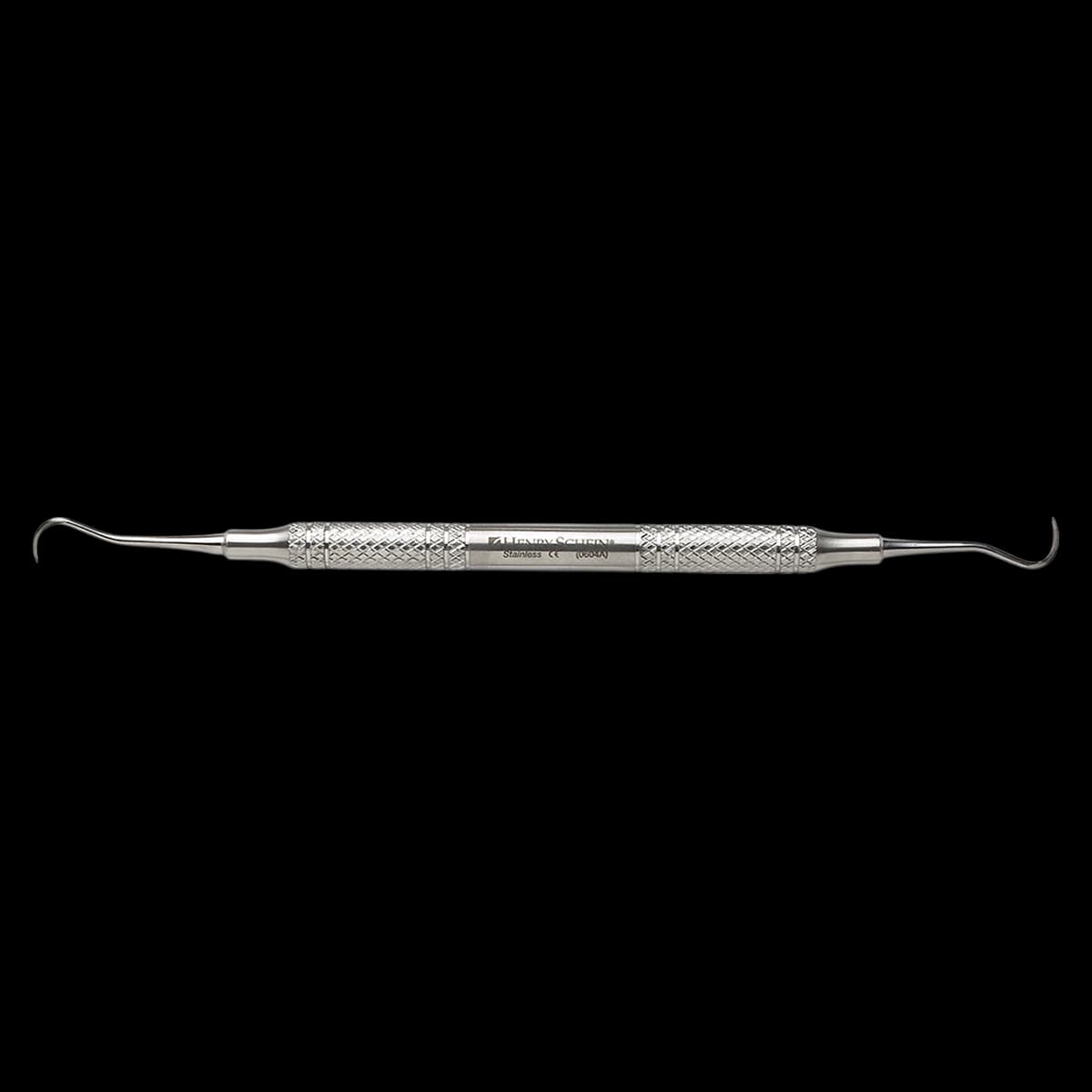 Henry Schein S6/S7 Double-Ended Scaler, Hollow Handle, Stainless Steel, Each - S6/S7 Scaler - Image 1