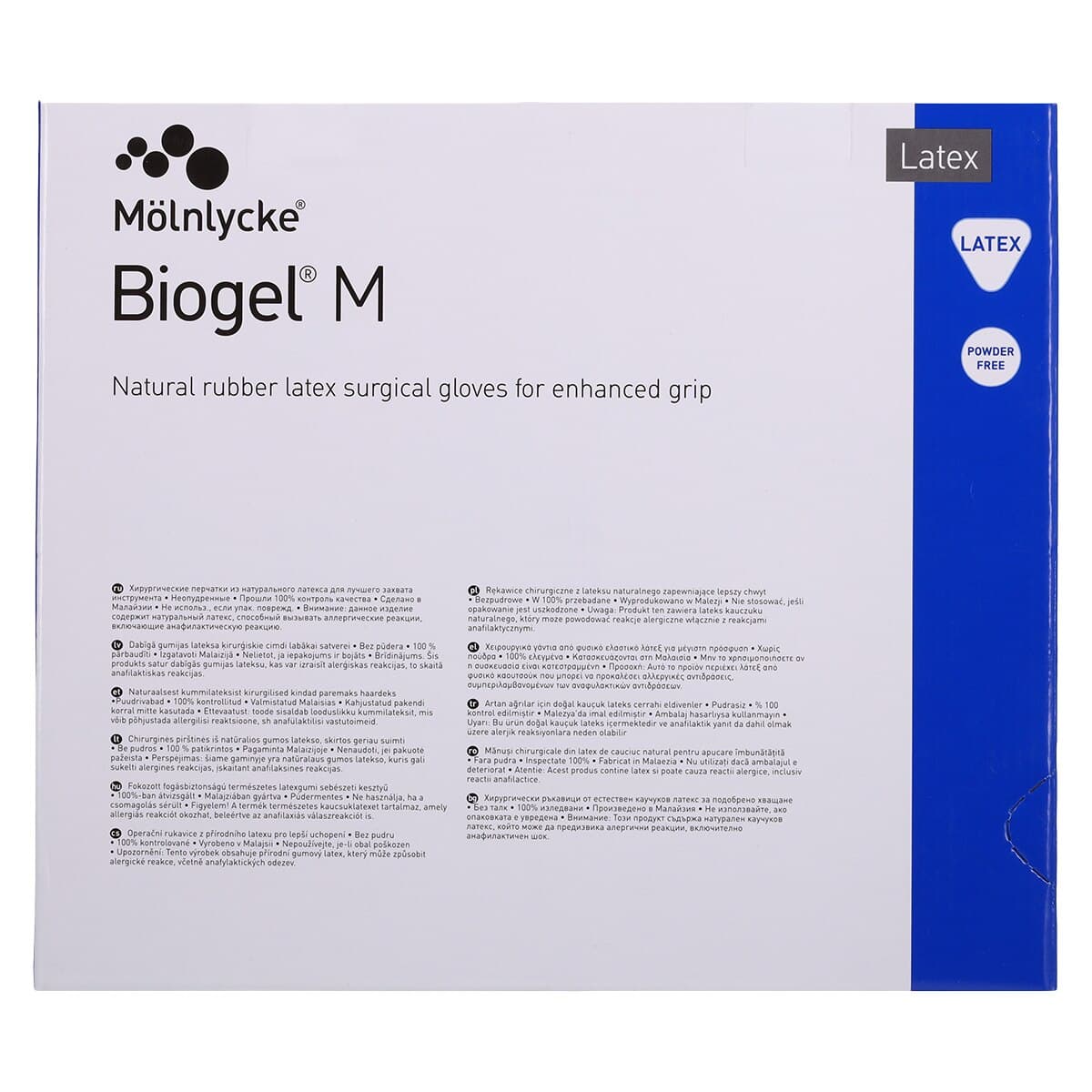 Biogel M Microsurg Powder-Free Sterile Surgical Gloves, Size 6.0, Straw, 50 Pairs/Box thumbnail 5