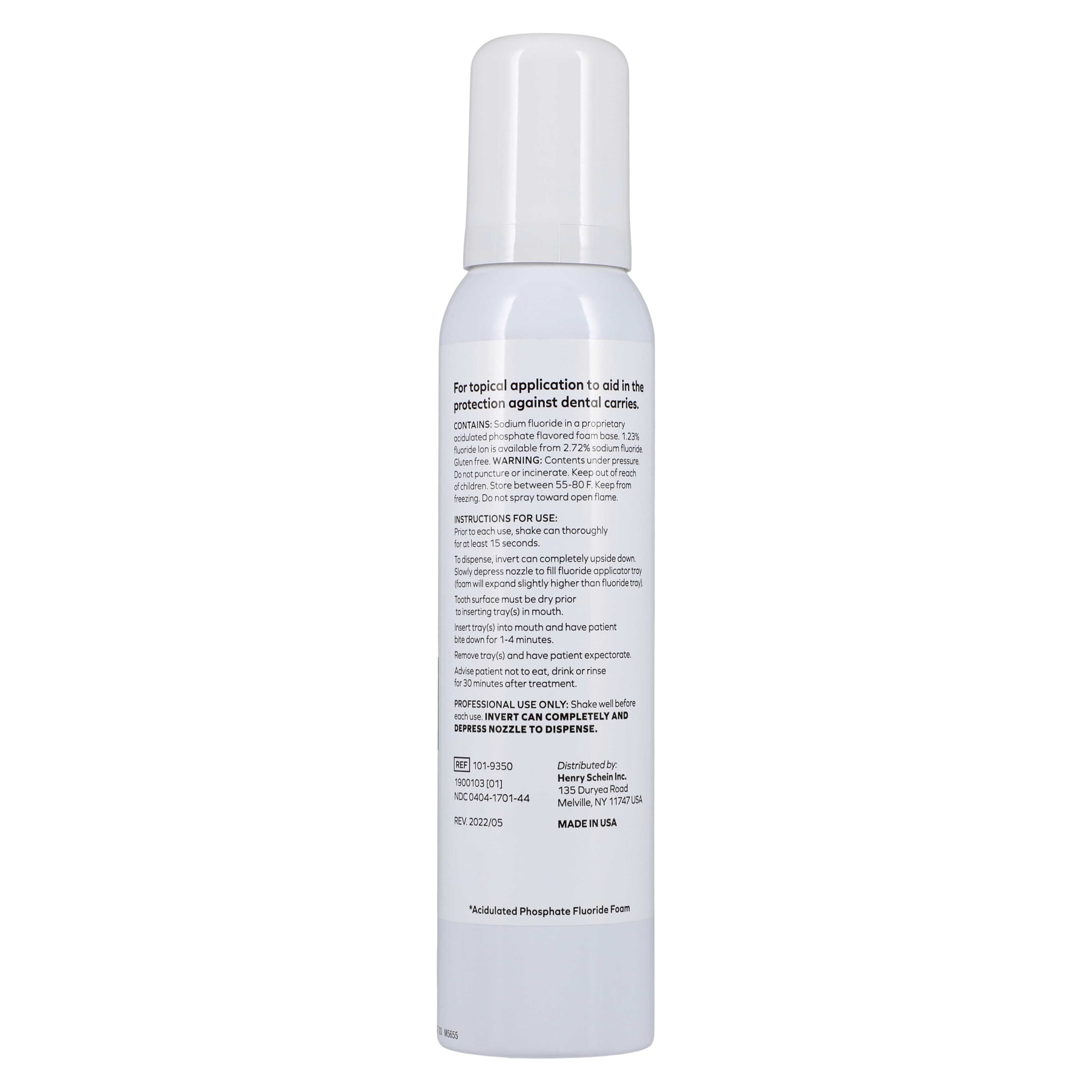 Acclean Fluoride Foam 1.23% APF, Strawberry, 4.4 oz/Bottle thumbnail 2
