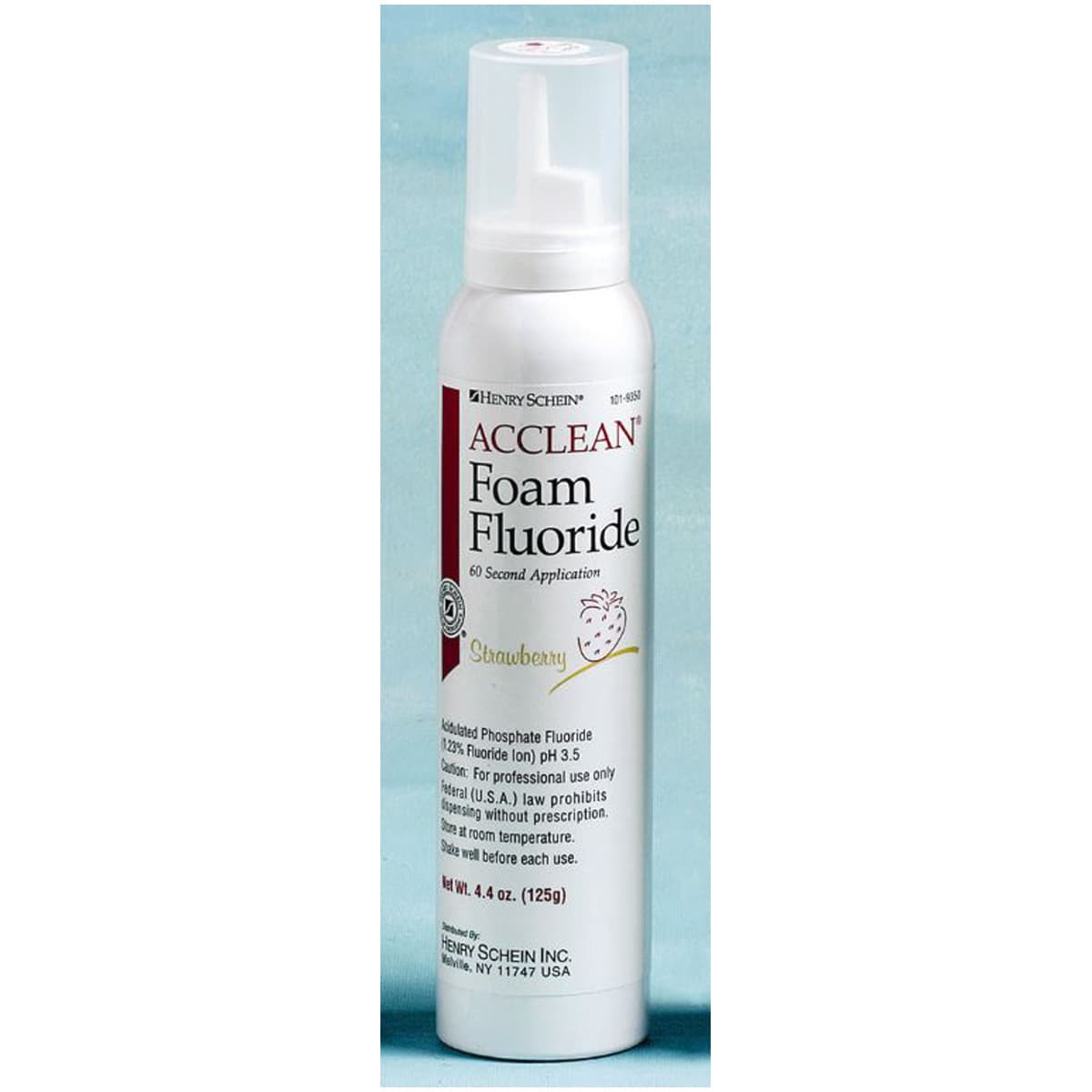 Acclean Fluoride Foam 1.23% APF, Strawberry, 4.4 oz/Bottle thumbnail 3