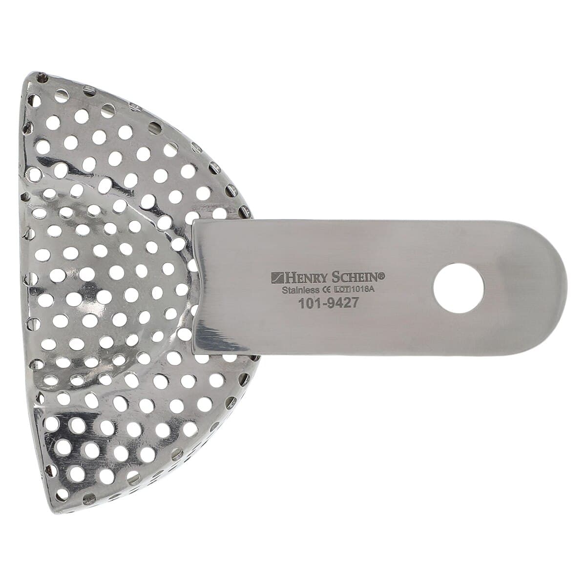 Impression Tray Metal #33, Partial Upper Anterior, Perforated, Stainless Steel, Each thumbnail 2