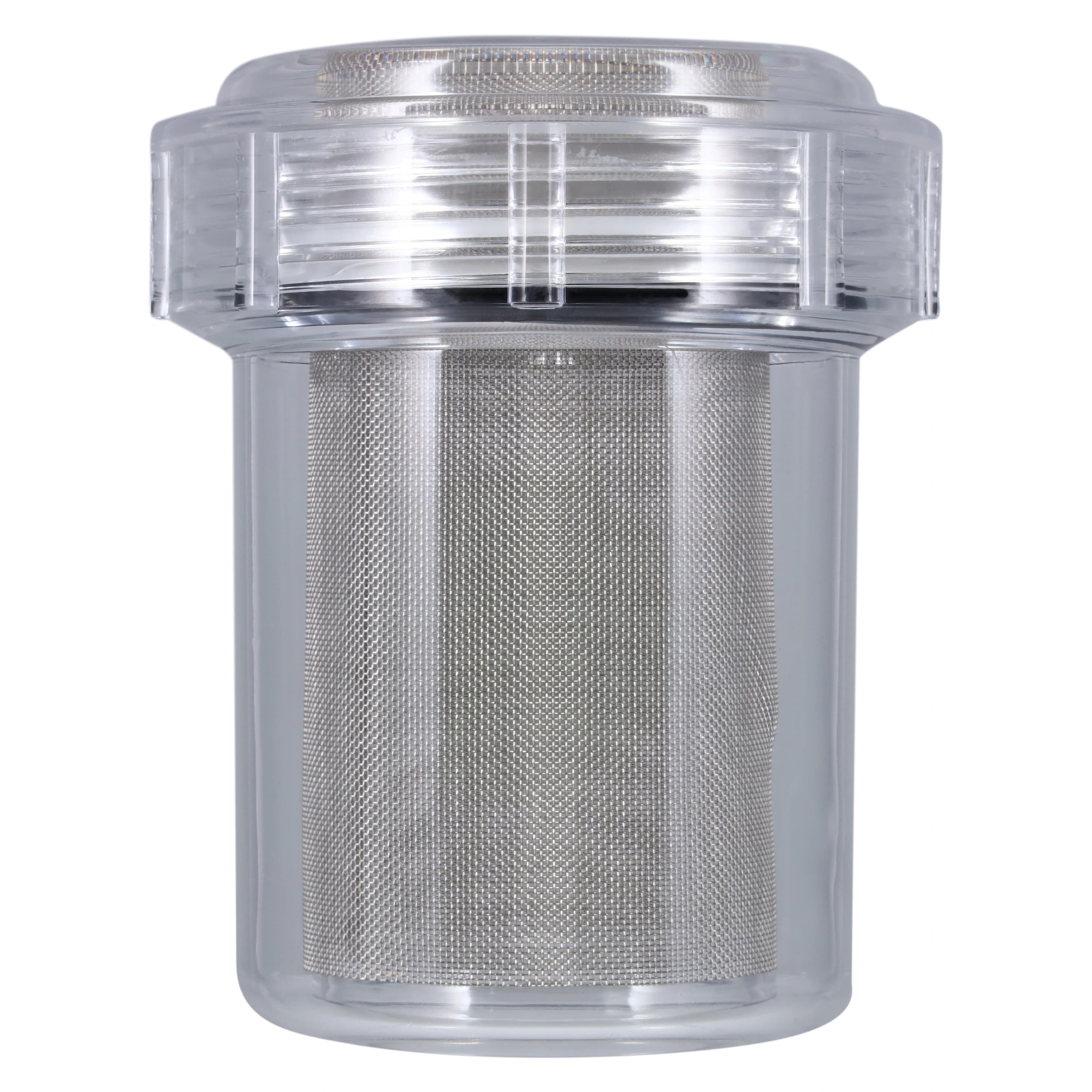 Evac-u-Trap #2350-FS Disposable Central Vacuum Evacuation Trap, Fine Mesh, Internal Thread, 3-1/2" x 4-3/8", 8/Box thumbnail 4