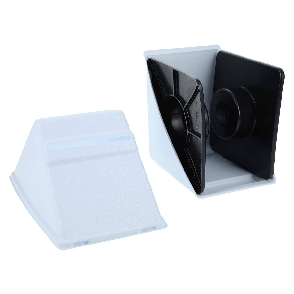 Palmero Barrier Film Dispenser for 4" x 6" Film, White Polystyrene, 1/Pkg thumbnail 2