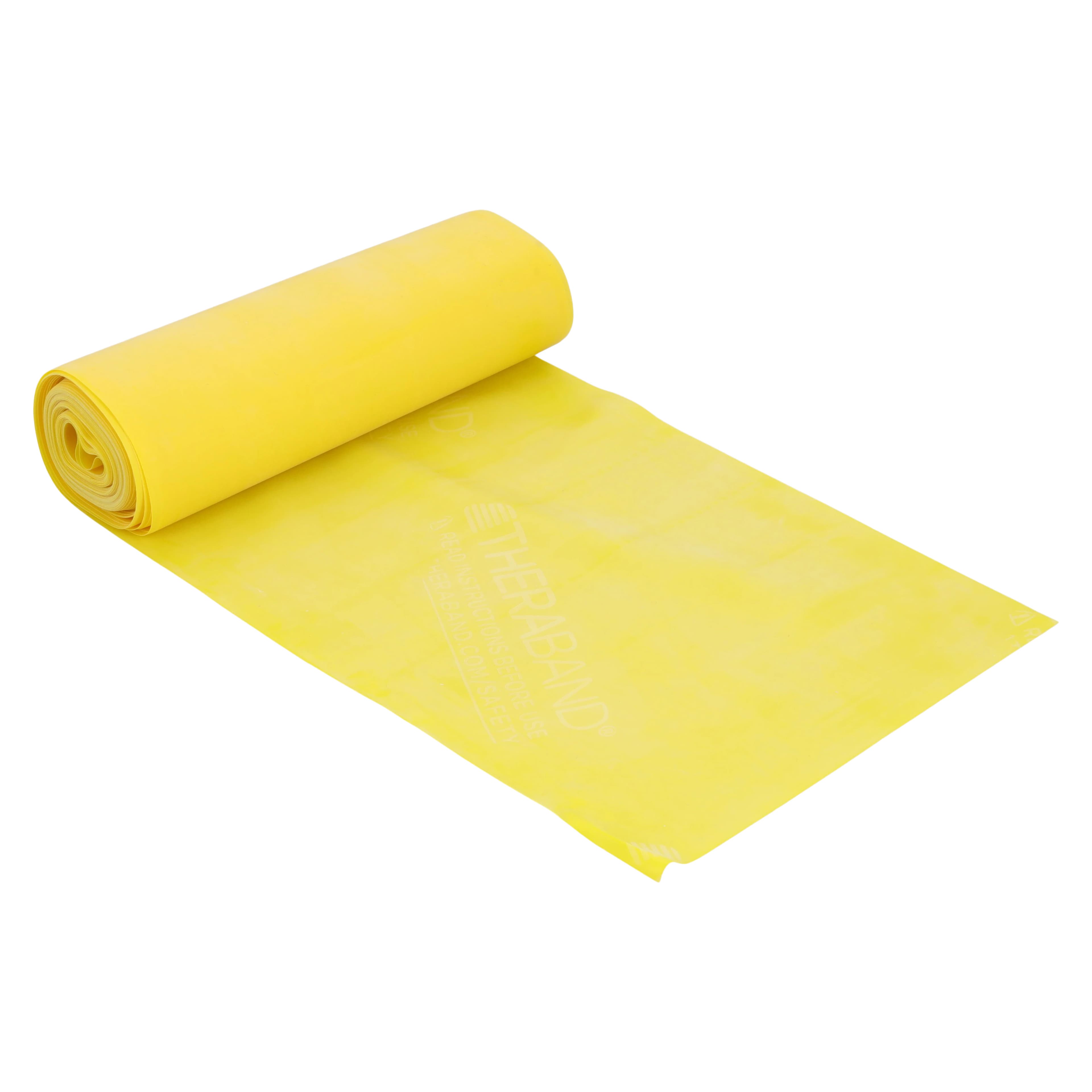 Thera-Band Exercise Band, Thin, Yellow, 6 yd Roll thumbnail 2