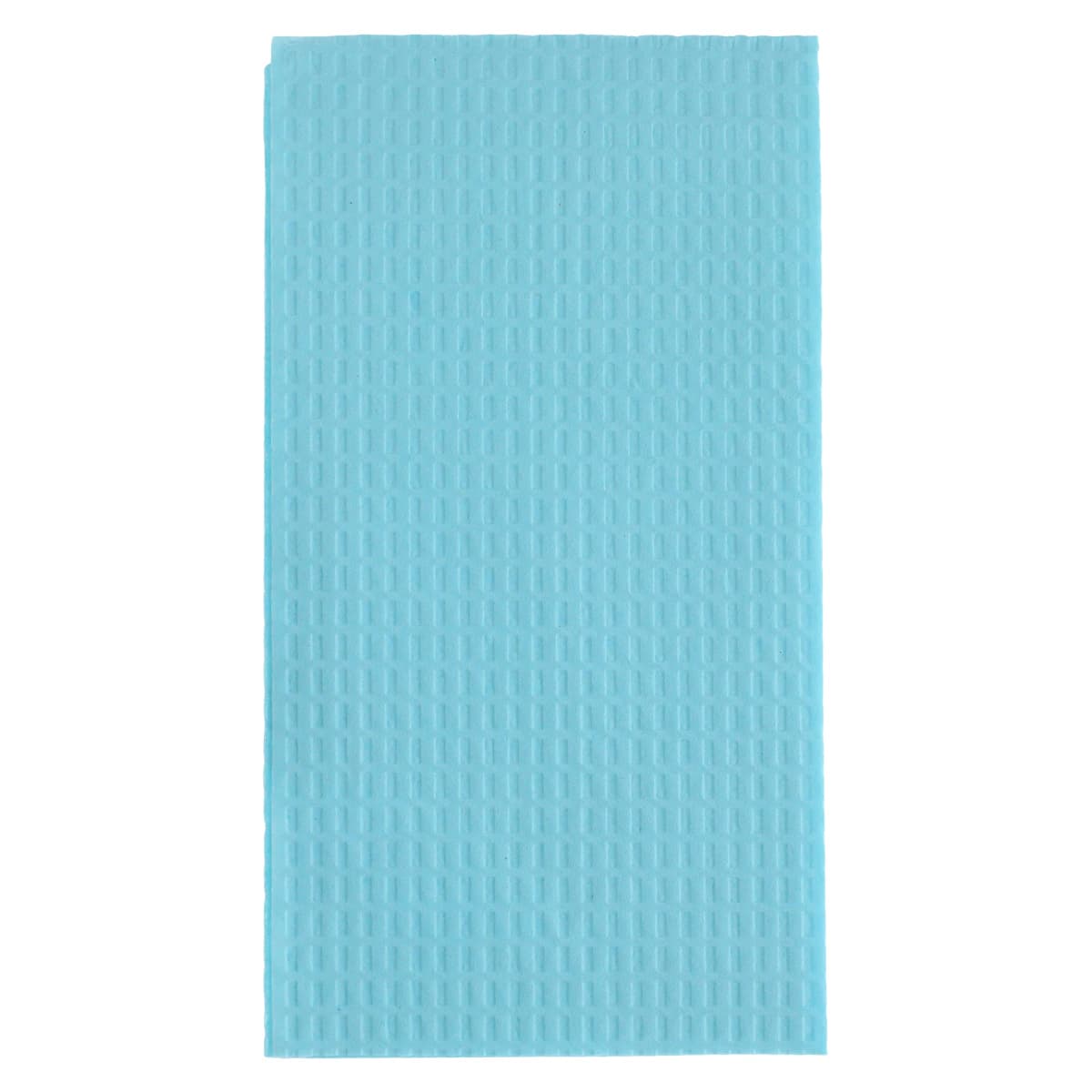 Tidi Products Contour Neck Bib, 3-Ply, Blue, 17 x 18 in, 500/Case, 917443 - Contour Neck Bib 17x18 3Ply - Image 1