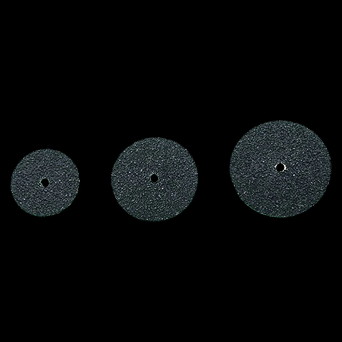 Keystone Porcelain Finishing Discs, Silicon Carbide, 7/8", 120 Medium, 500/Box - Keystone Porcelain Finishing Discs, A Fine Quality Adbrasive Paper Disc - Image 1