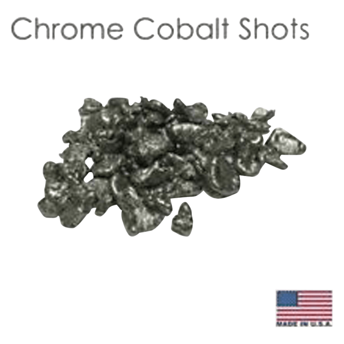Zahn Dental Chrome Cobalt Alloy Shots, 1 lb - Chrome Cobalt Alloy Shots - Image 1