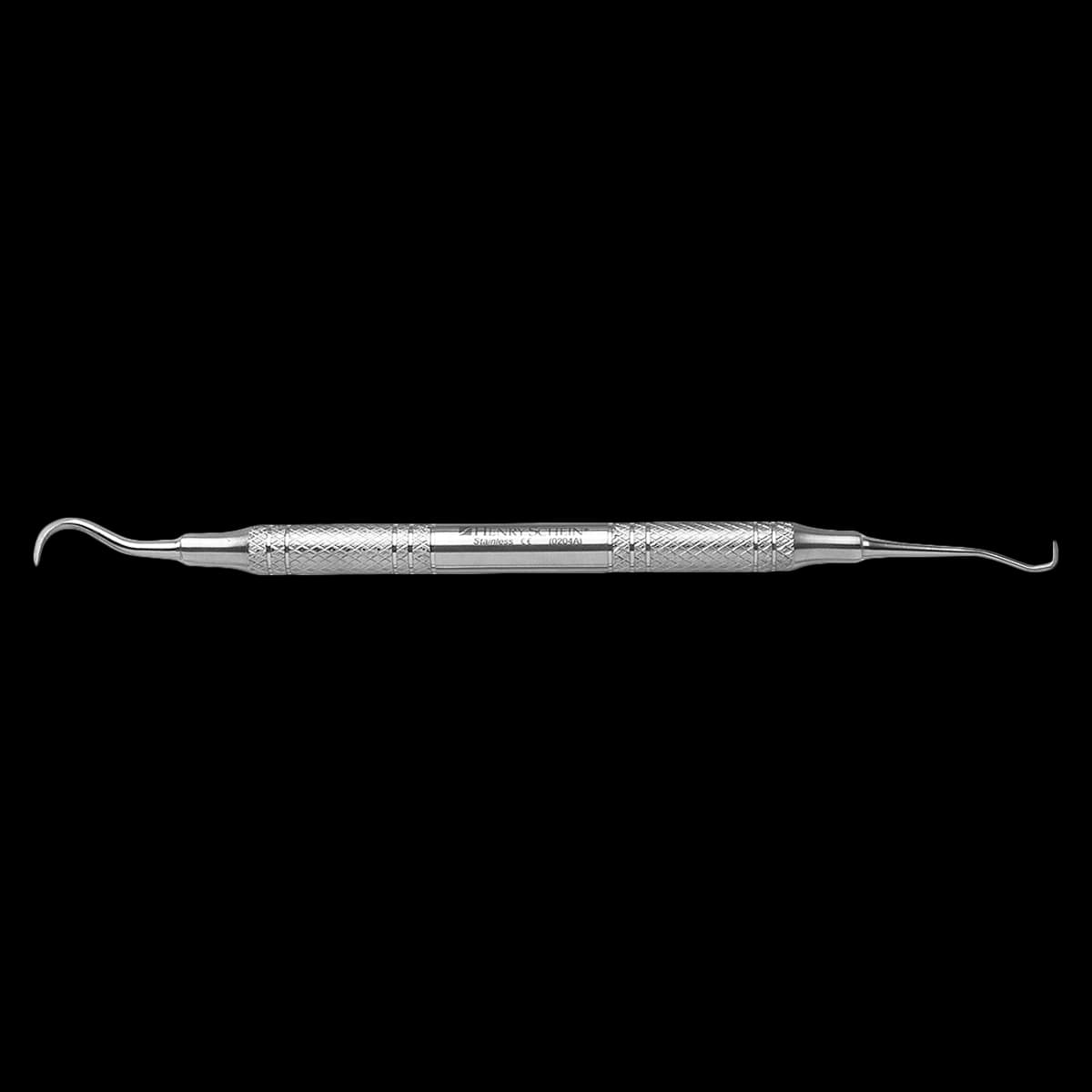 Henry Schein U15/33 Towner Scaler, Double End, Hollow Handle, Stainless Steel, 8.0 mm Diameter, 20 g, Each - U15/33 Towner Scaler - Image 1