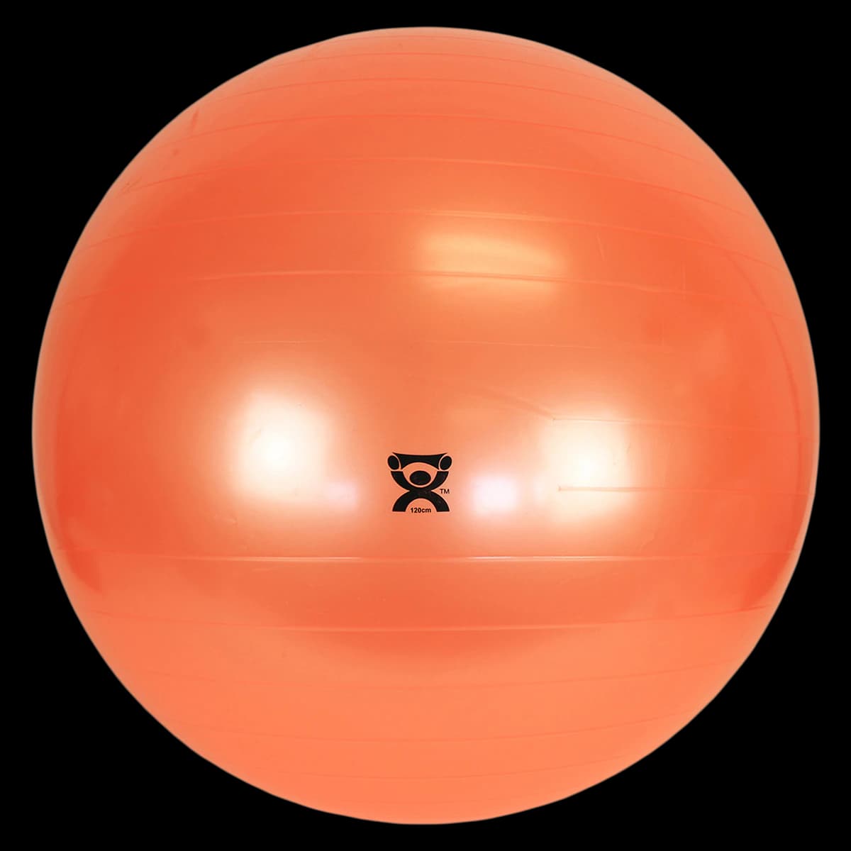 CanDo Gymnic Exercise Ball, 48" Diameter, Orange, PVC - Gymnic Exercise Ball 48" - Image 1
