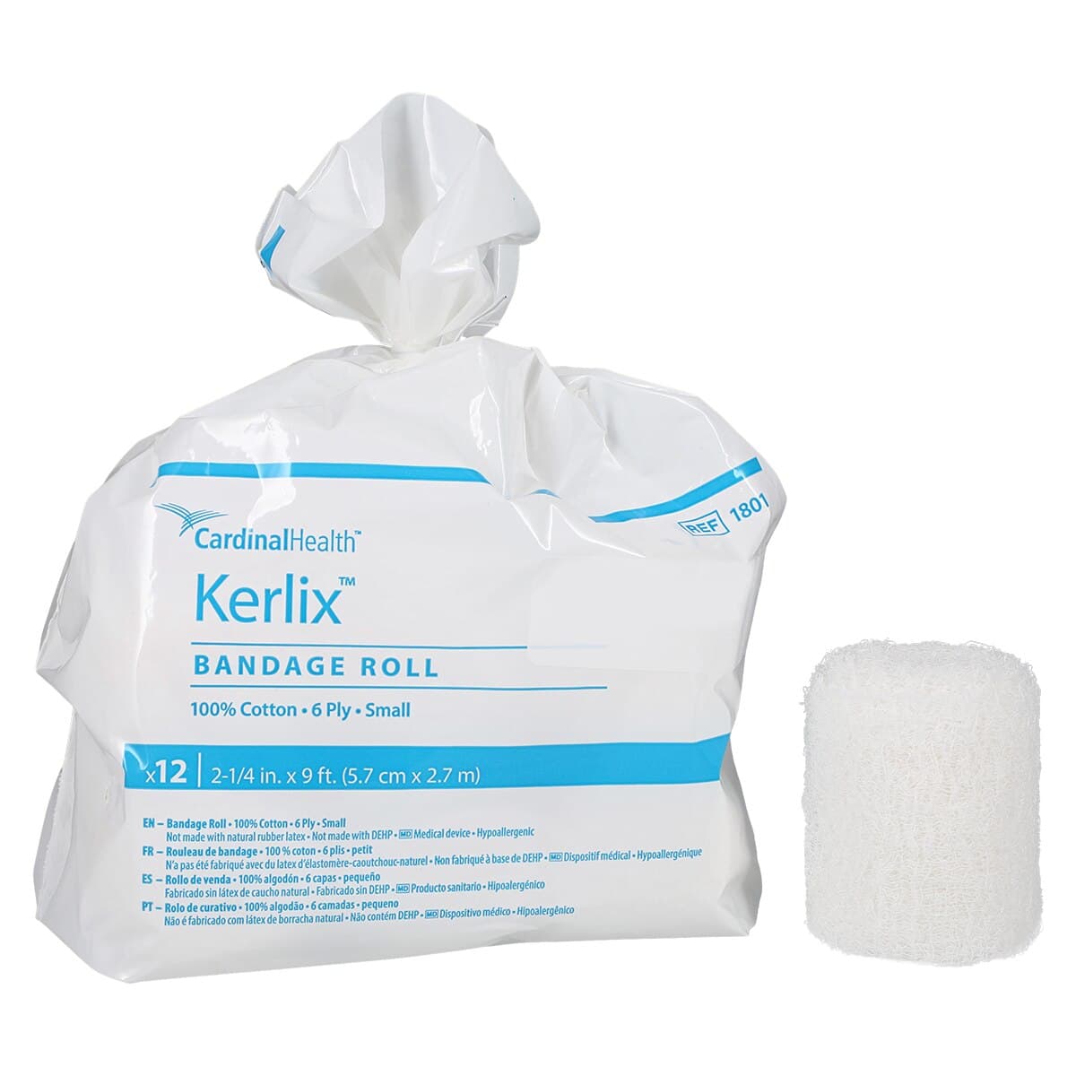 Kerlix Gauze Bandage, 2.25" x 3 yd, 6 Ply, Non-Sterile, 96/Case thumbnail 2