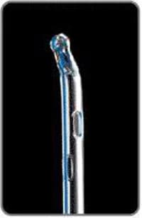 Coloplast Self-Cath Intermittent Catheter, Coude Olive Tip, PVC/Siliconized Surface, 18 Fr - Cath Self Coude Tip - Image 1