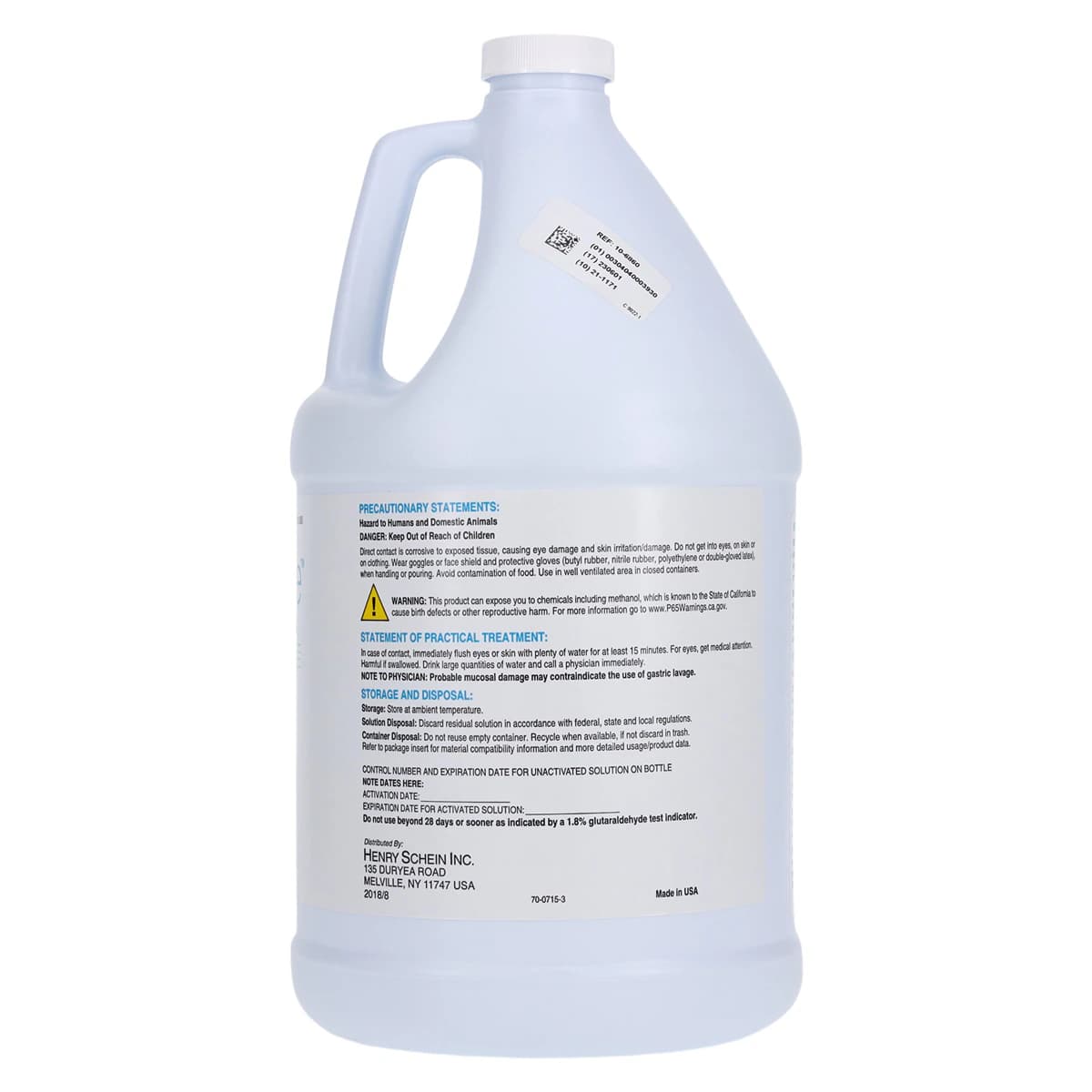 Maxicide Plus Instrument Disinfectant with Activator, 3.4% Glutaraldehyde, 28-Day, 1 Gallon, No Dilution Required thumbnail 3