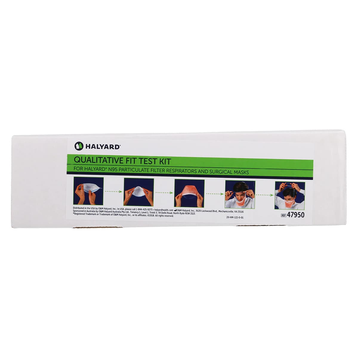 O & M Halyard Qualitative Fit Test Kit for N95 Respirators, 1/Case thumbnail 12