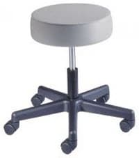Brewer Value Plus 5-Leg Exam Stool, Putty, 250 lb Capacity - Exam Stool 5-Leg - Image 1