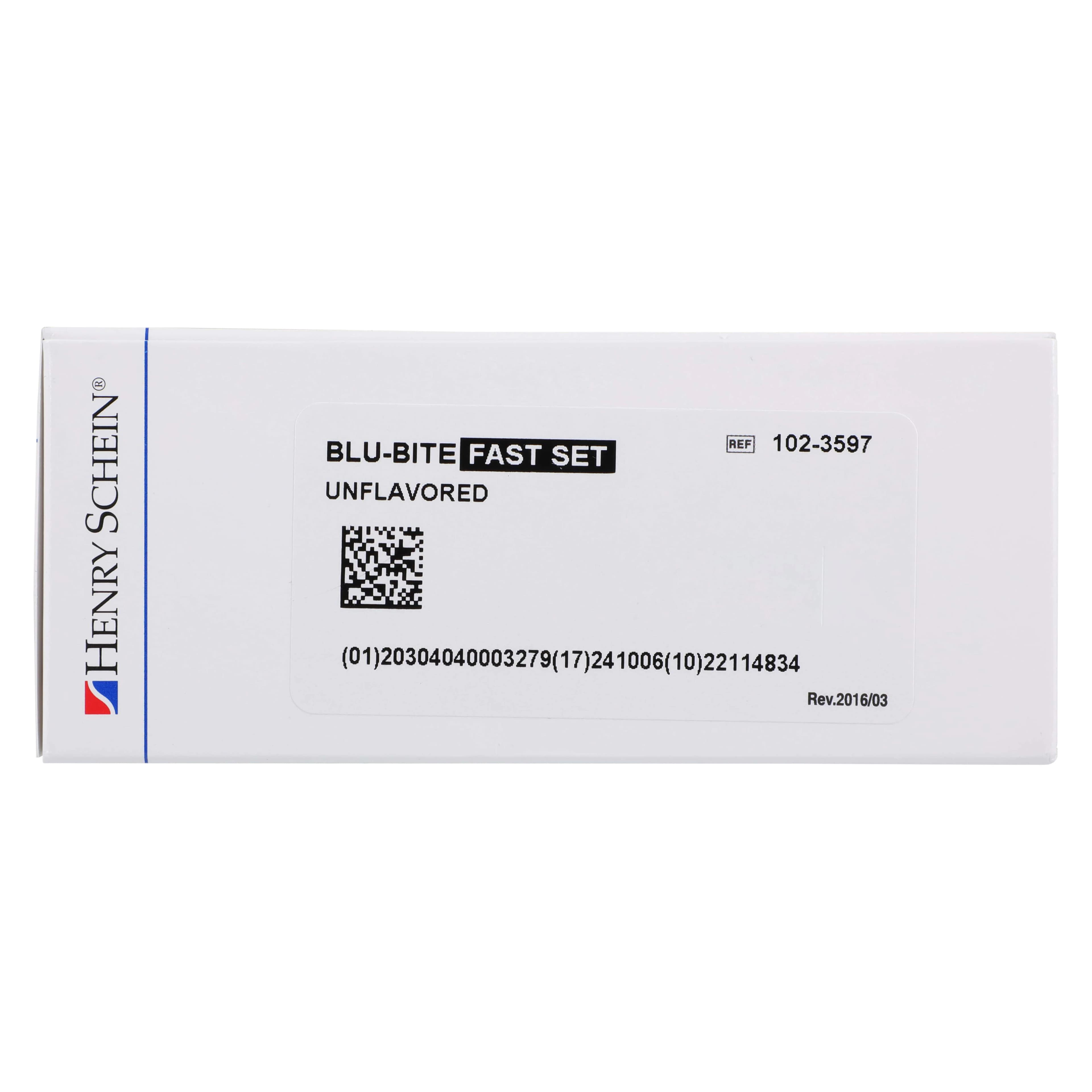Blu-Bite HP Fast Set Bite Registration Material, Vinylpolysiloxane, Mousse, Unflavored, 2/Bx thumbnail 12