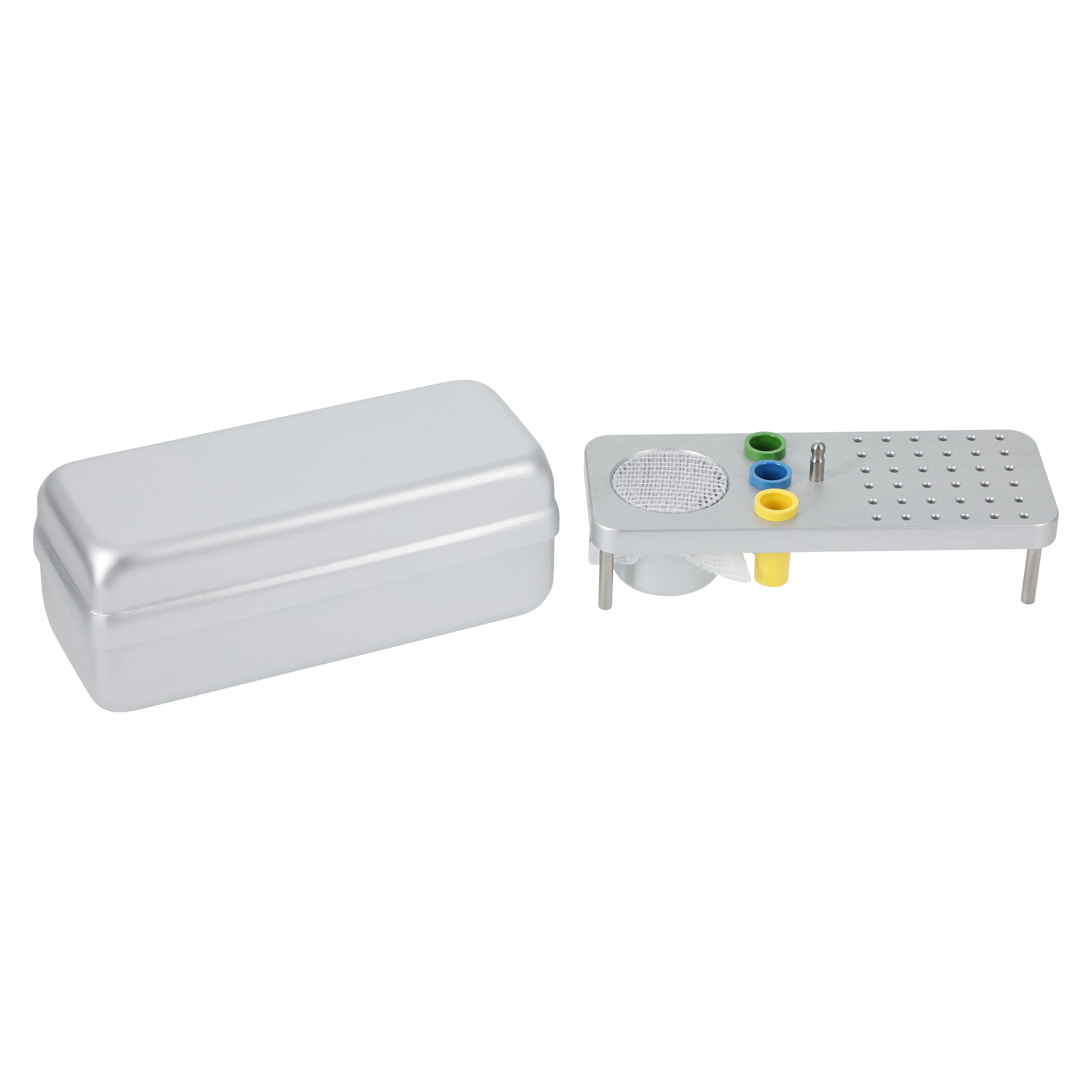 Endo Organizer Caddy, Anodized Aluminum, Autoclavable, 01KEZKNKQG7CQEYK6AR4D7C7J3 - Endo Organizer Caddy - Image 1