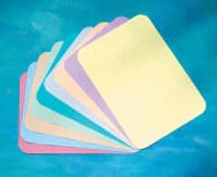 Henry Schein HSI Ritter B Tray Covers, 8.5" x 12.25", Aqua, Disposable Paper, 1000/Case thumbnail 2