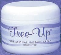 Free Up Professional Massage Cream, Unscented, 8 oz - Massage Cream 8oz - Image 1