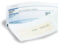 Miltex-Integra Wound Closure Strip, Non-Woven Polyamide, 1/4" x 3", Sterile, 50/Package - Strip Suture Closure - Image 1