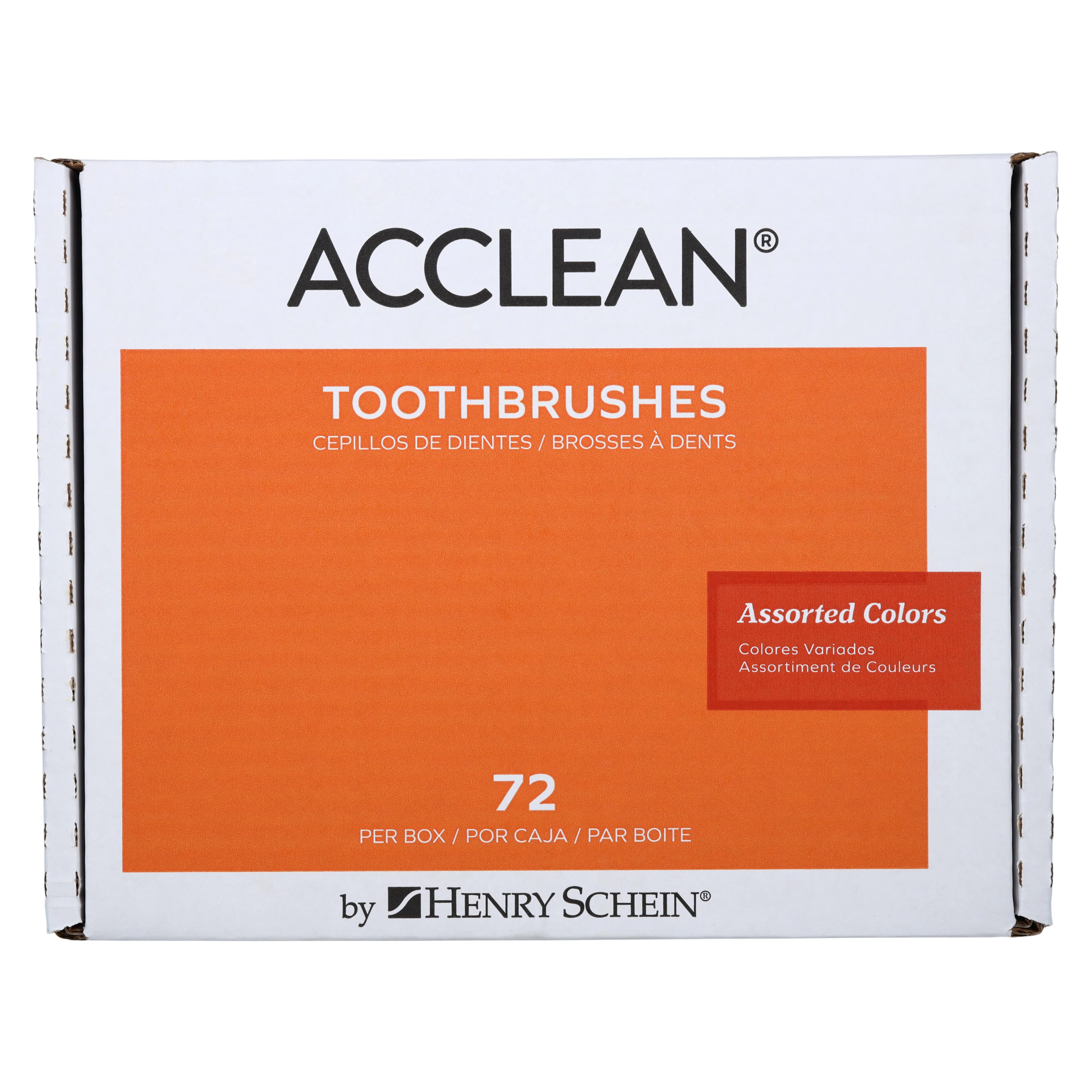 Acclean Toothbrush Child, Manual, 24 Tuft, Narrow, Assorted Neon, 72/Bx thumbnail 9