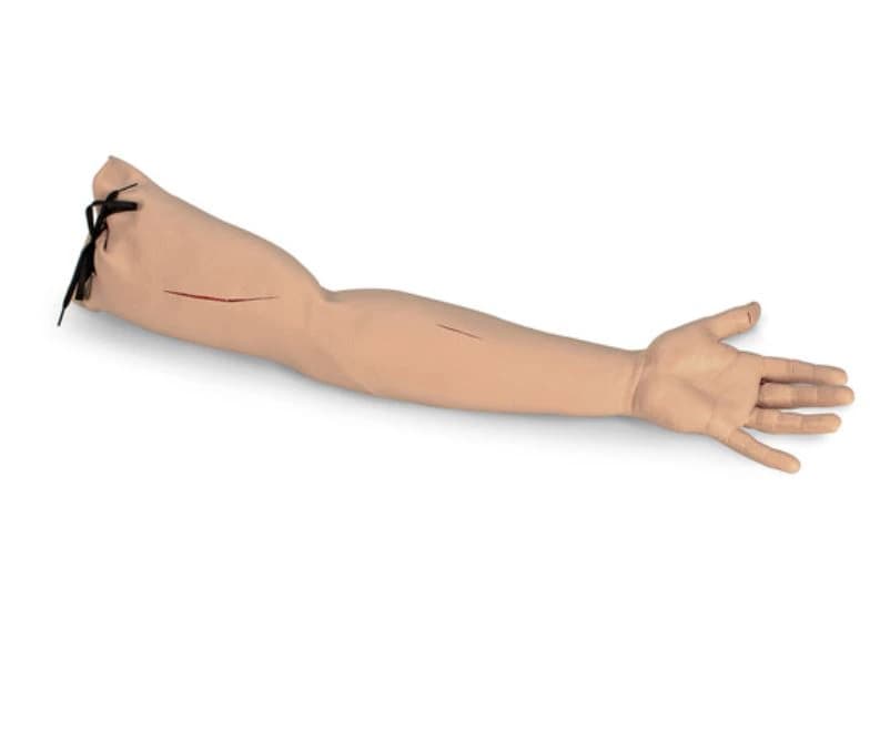 Nasco Healthcare Suture Practice Arm, 6" x 6" - Suture Practice Arm - Image 1