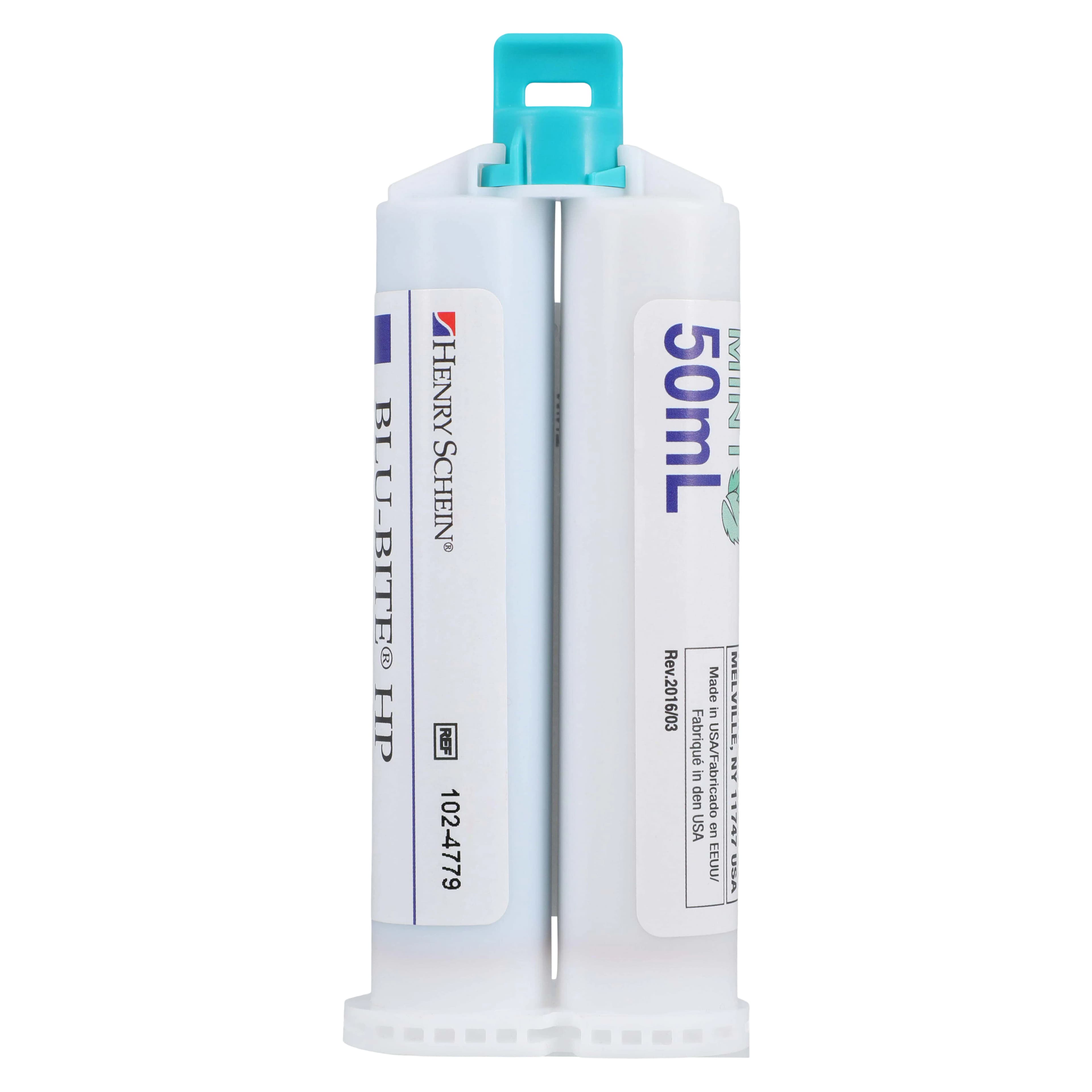 Blu-Bite HP Fast Set Bite Registration Material, Vinylpolysiloxane, Mint, 2/Bx thumbnail 6
