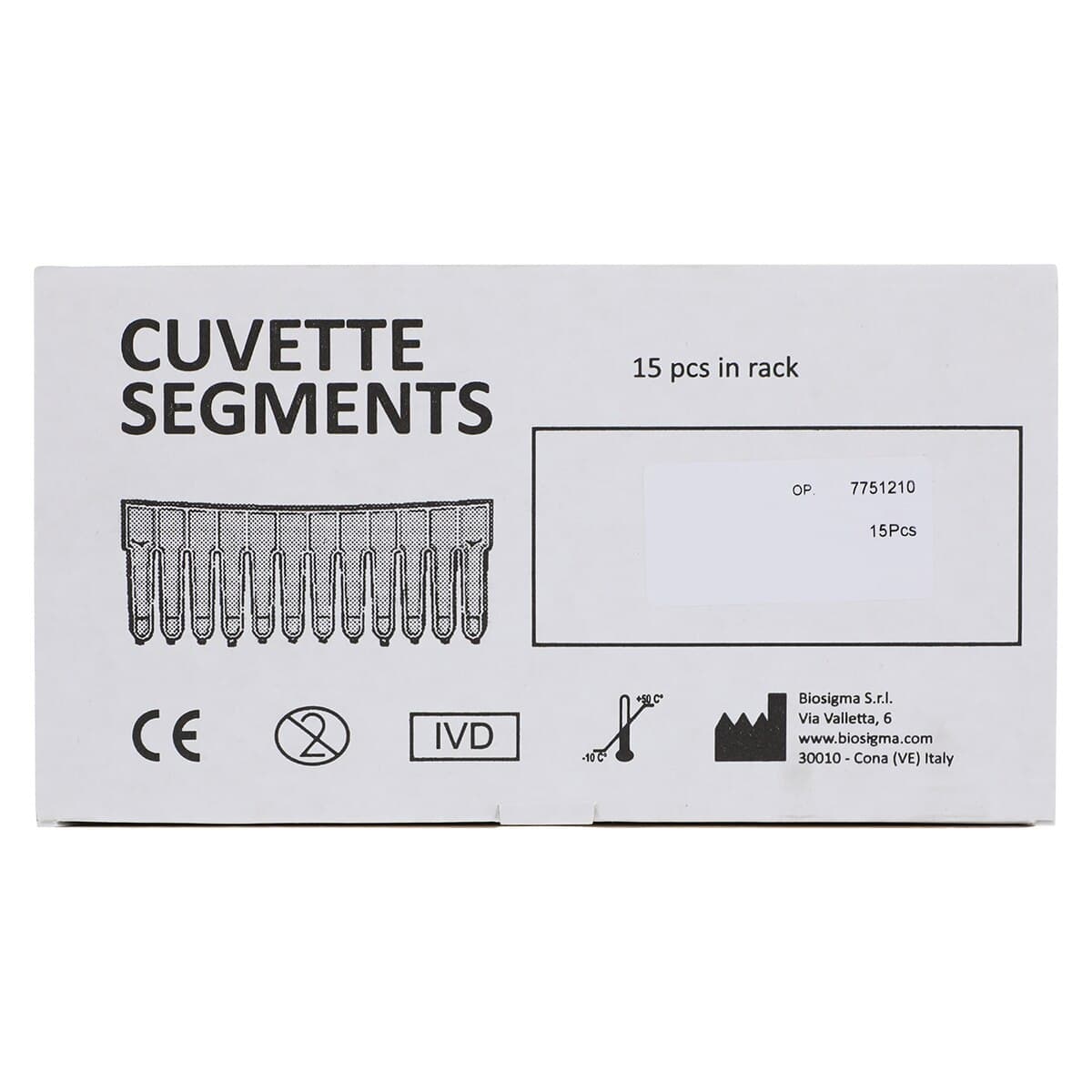 Globe Scientific Cobas Cuvette Segments, 12-Place Racked, 450/Case thumbnail 3