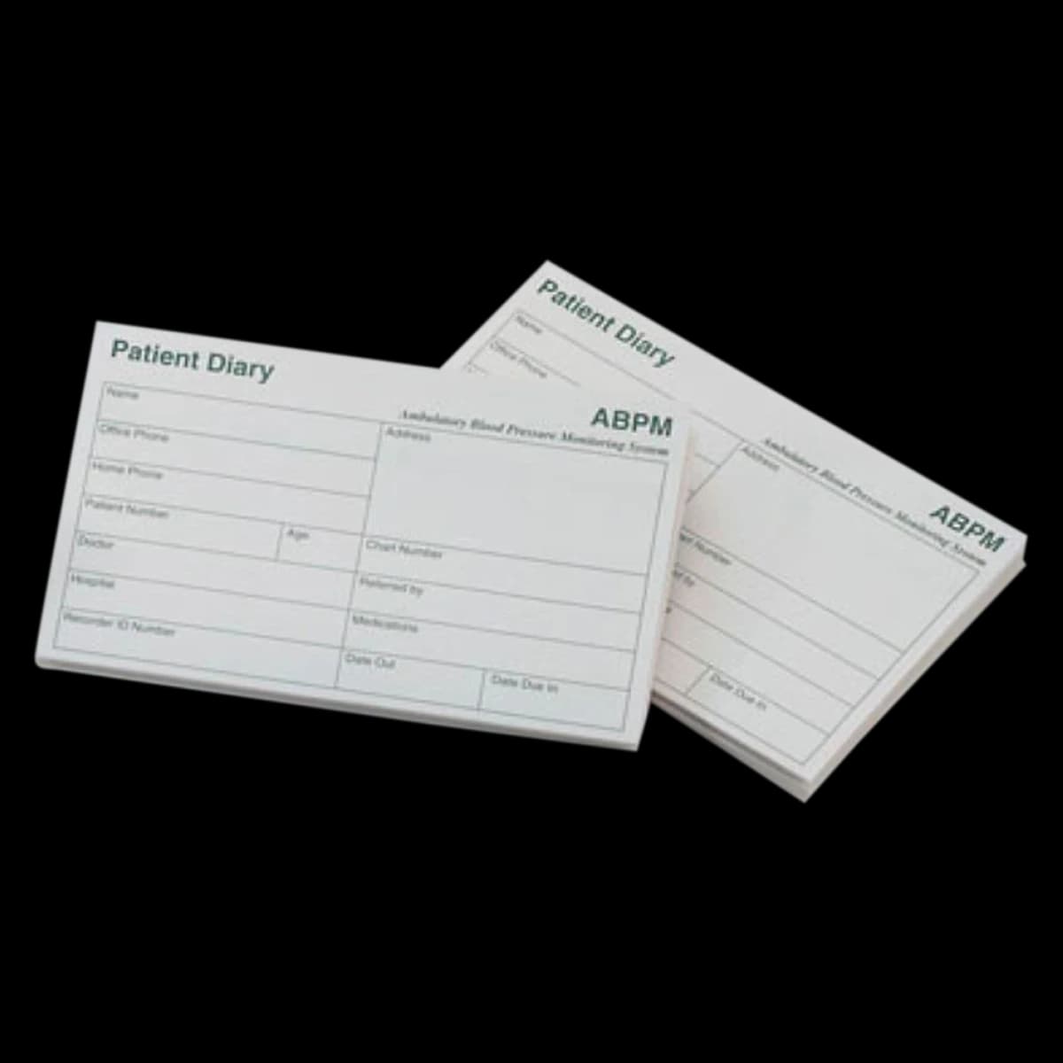 Welch Patient Diaries Blood Pressure Book, 50/Pack - Patient Diaries - Image 1