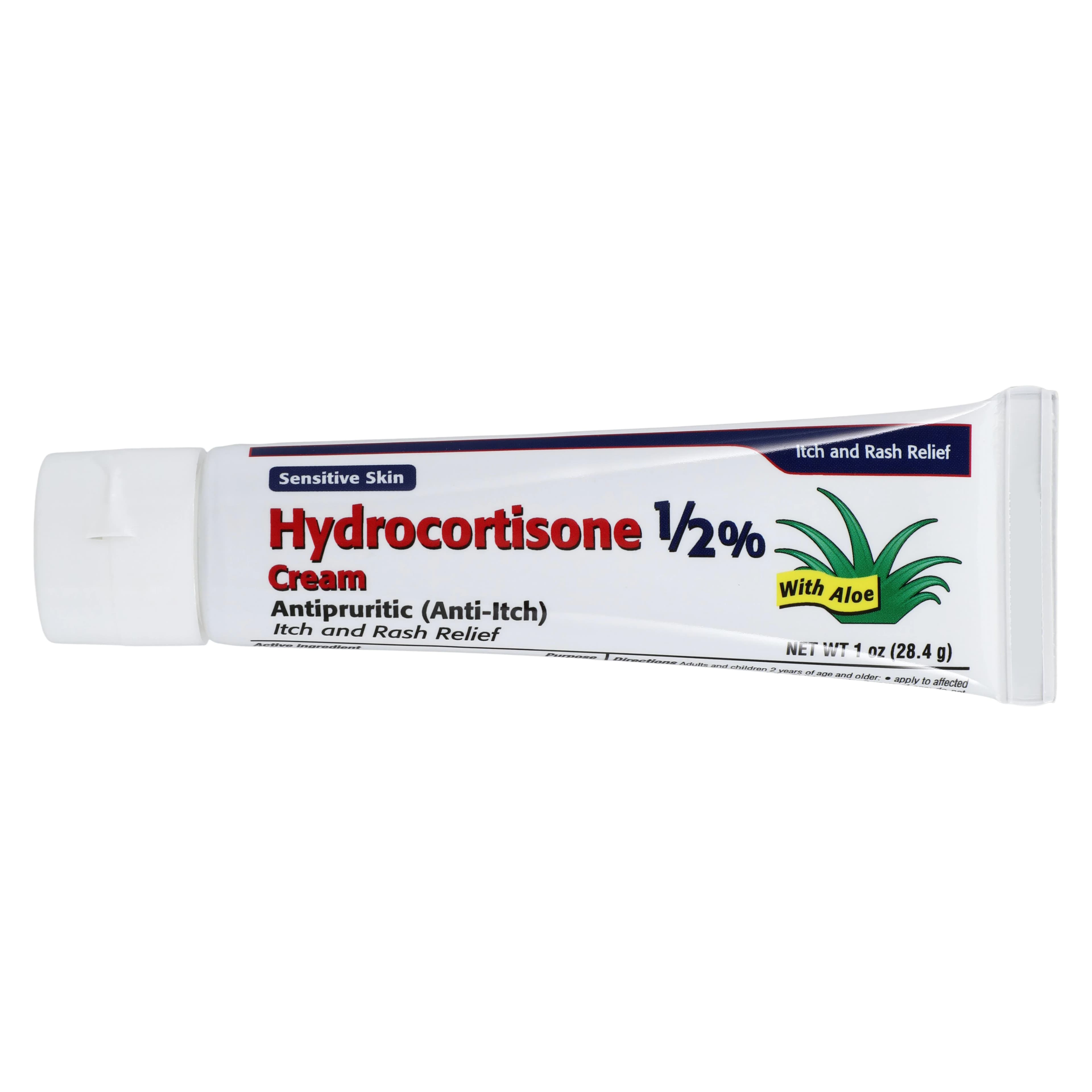 Hydrocortisone Cream with Aloe, 1 oz Tube thumbnail 3