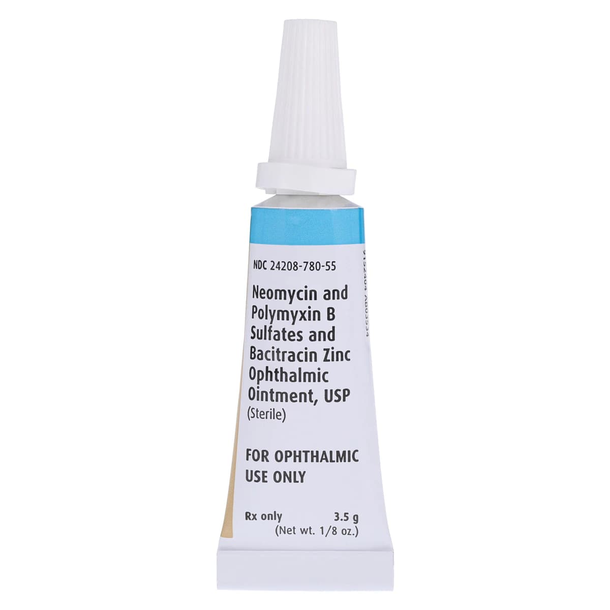 Bausch Triple Antibiotic Ophthalmic Ointment, 3.5g Tube thumbnail 3