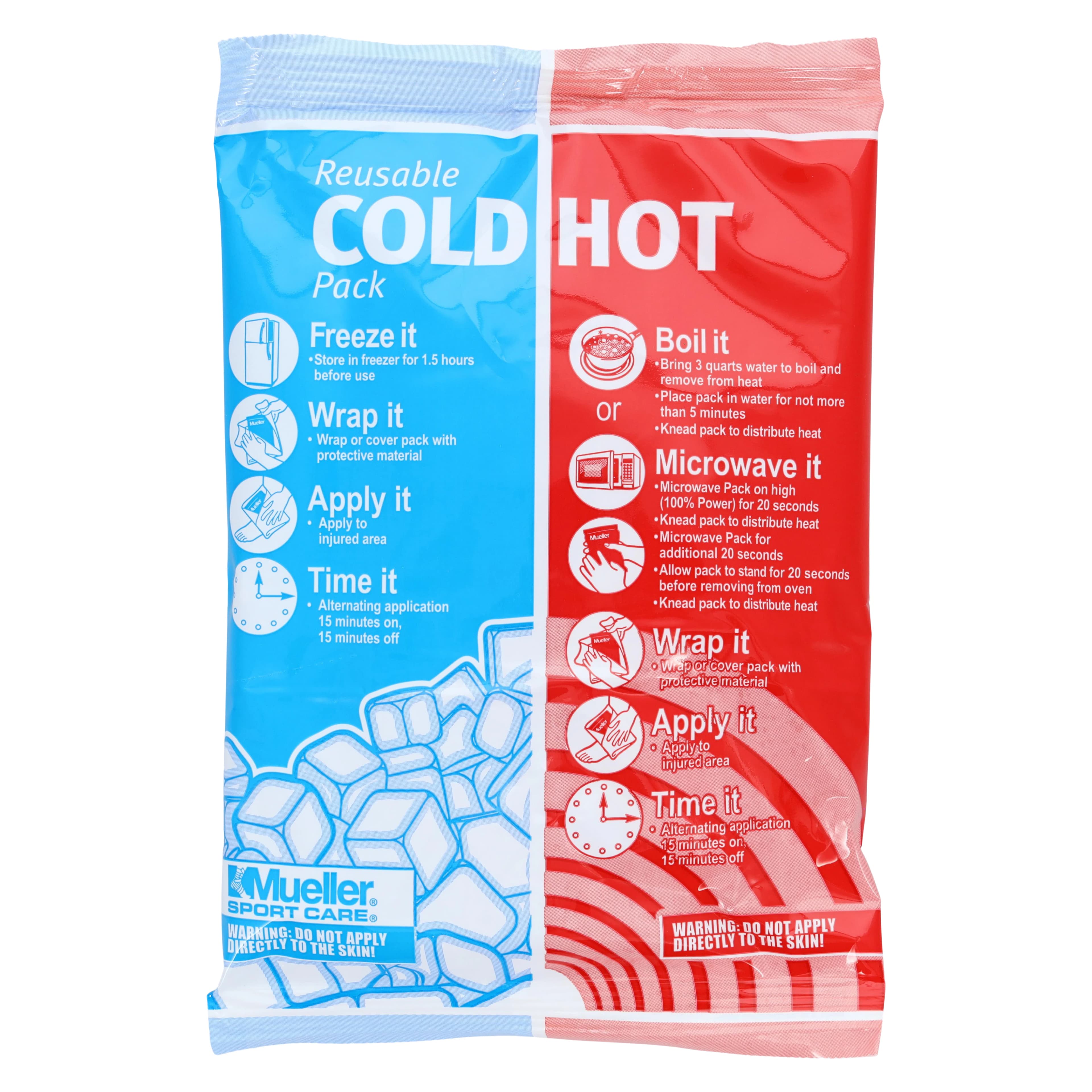 Mueller Sports Medicine Cold Pack Flex Reusable Hot/Cold Therapy Pack, 6x9" Regular - Cold Pack Flex Reusable - Image 1