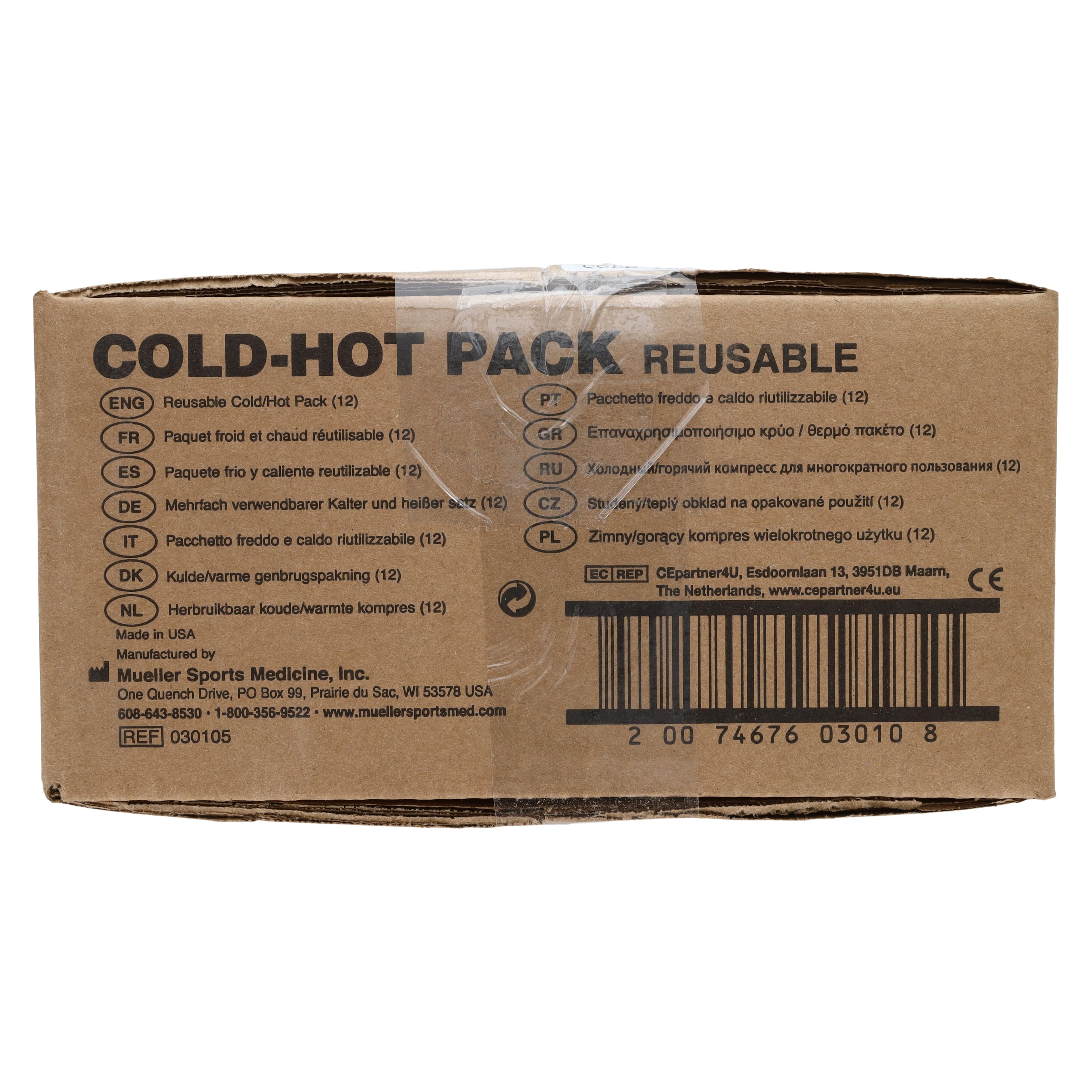 Mueller Sports Medicine Cold Pack Flex Reusable Hot/Cold Therapy Pack, 6x9" Regular thumbnail 4