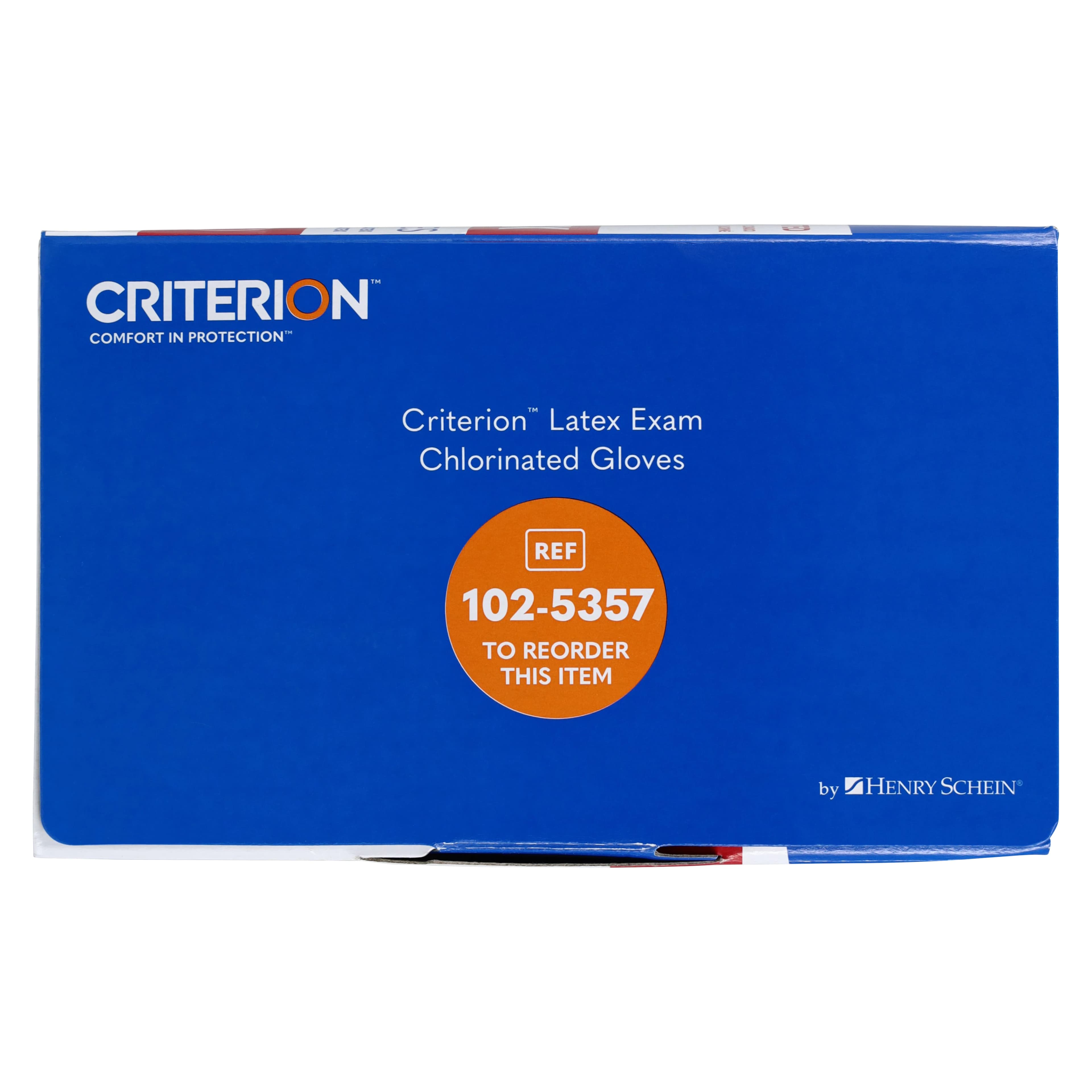 Criterion CL Latex Exam Gloves, X-Large, Powder-Free, Chlorinated, Non-Sterile, 100/Box thumbnail 6
