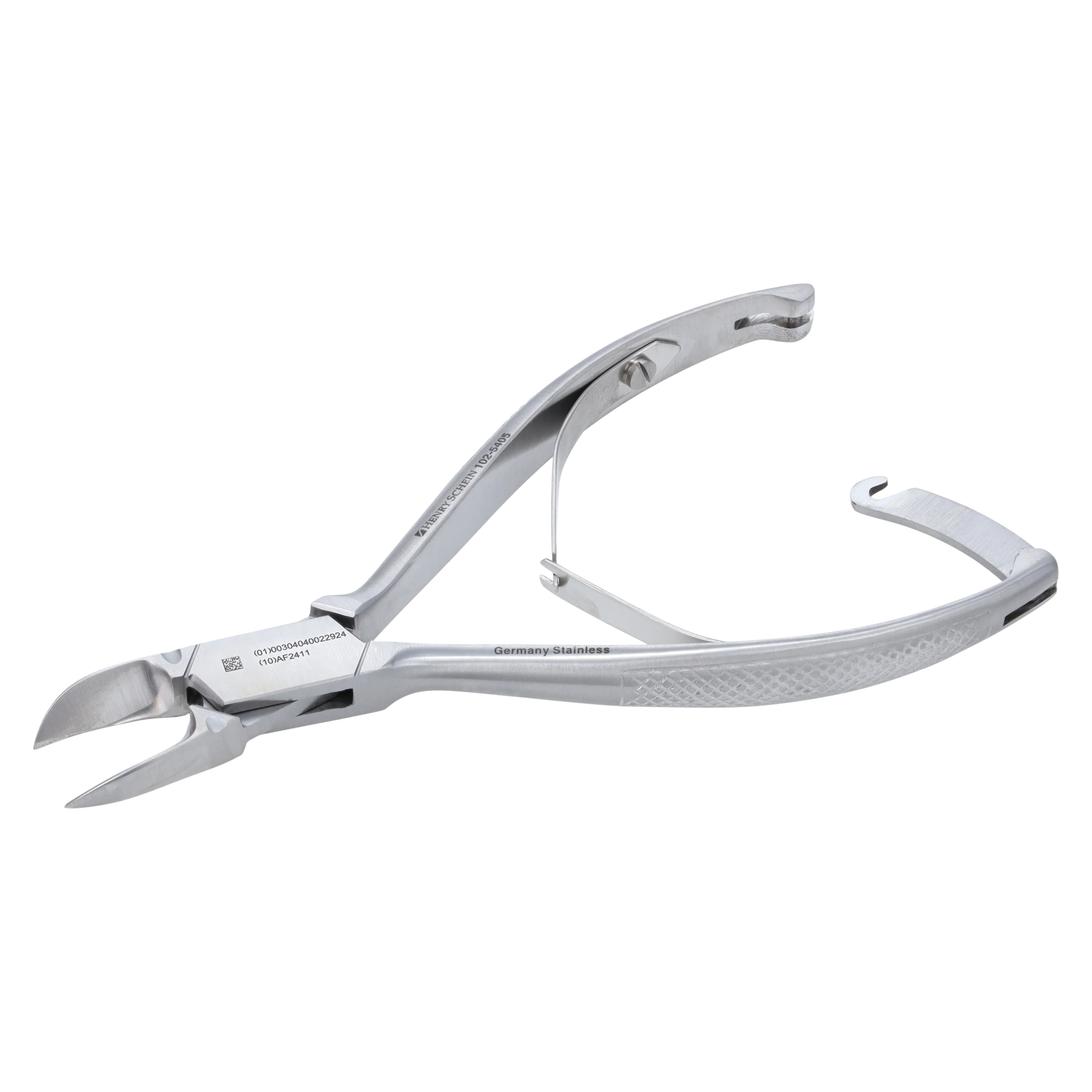 Henry Schein Nail Nipper, Double Spring, 5-1/2" Stainless Steel, Each thumbnail 4