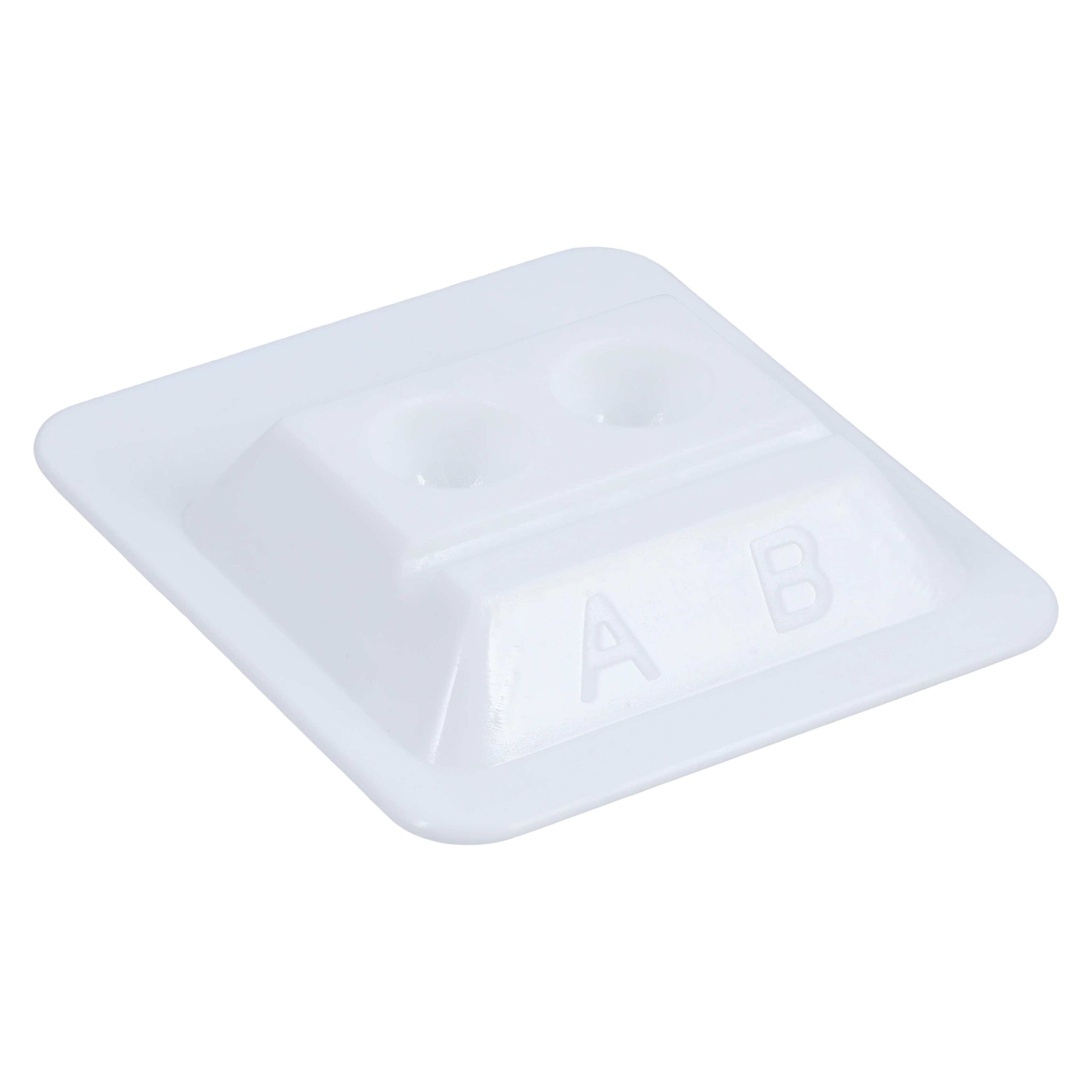 HSI Mixing Well, 2-Well, White, Disposable, 480/Box thumbnail 2