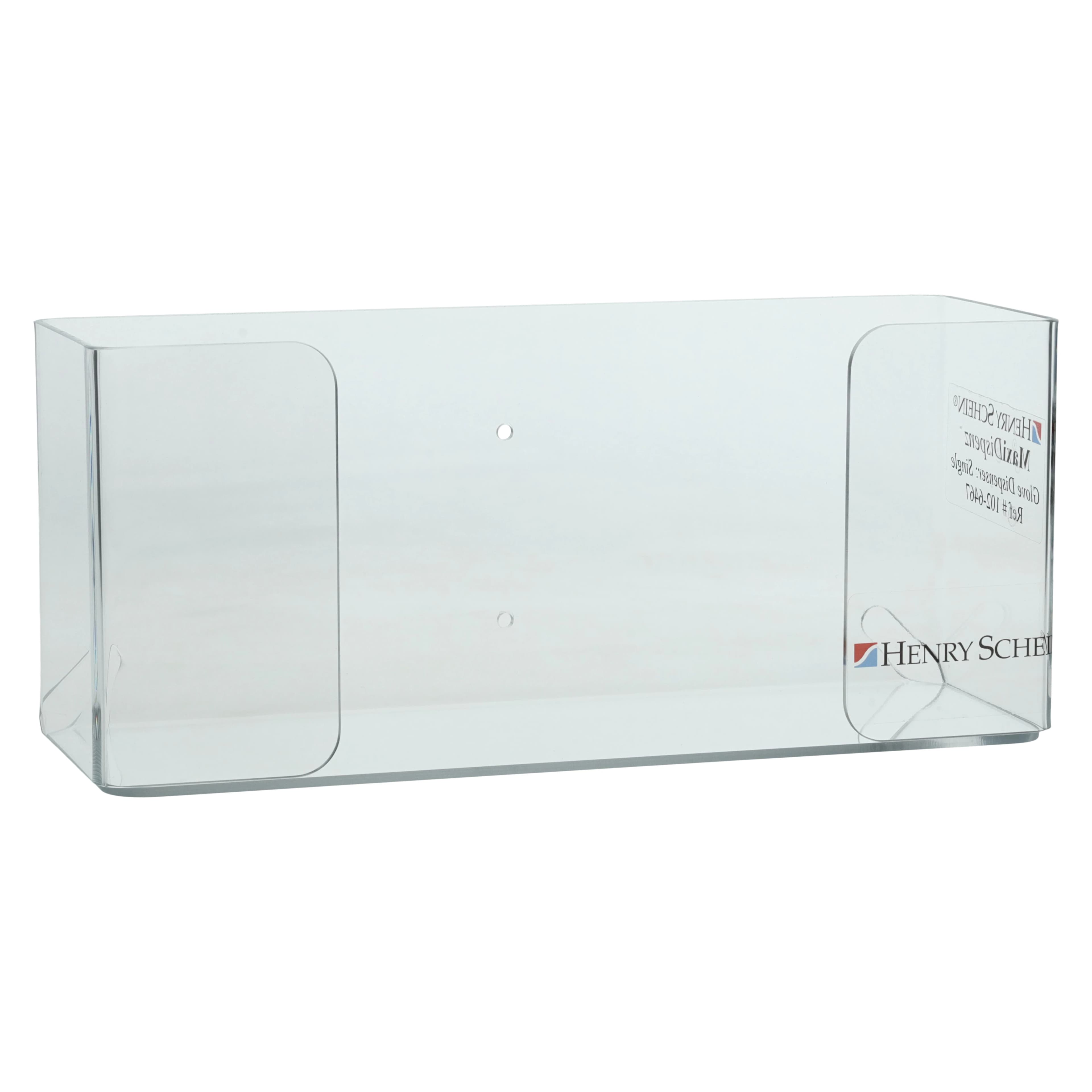 Maxi-Dispenz Acrylic Glove Box Dispenser, Clear, Single, Wall Mount or Countertop thumbnail 2