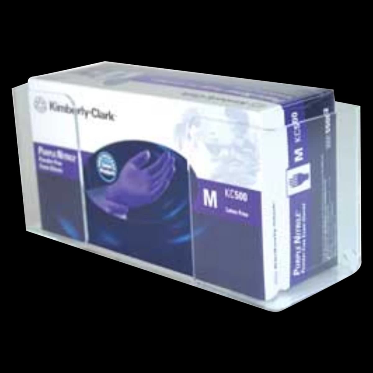 Maxi-Dispenz Acrylic Glove Box Dispenser, Clear, Single, Wall Mount or Countertop - Maxi-Dispenz Acrylic Glove Box Dispenser - Image 1