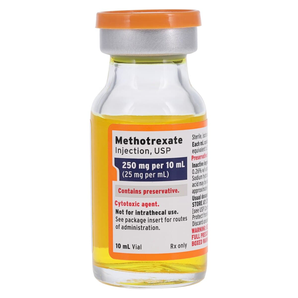 Methotrexate Sodium Injection, 25 mg/mL, 10 mL Vial, Preserved thumbnail 3