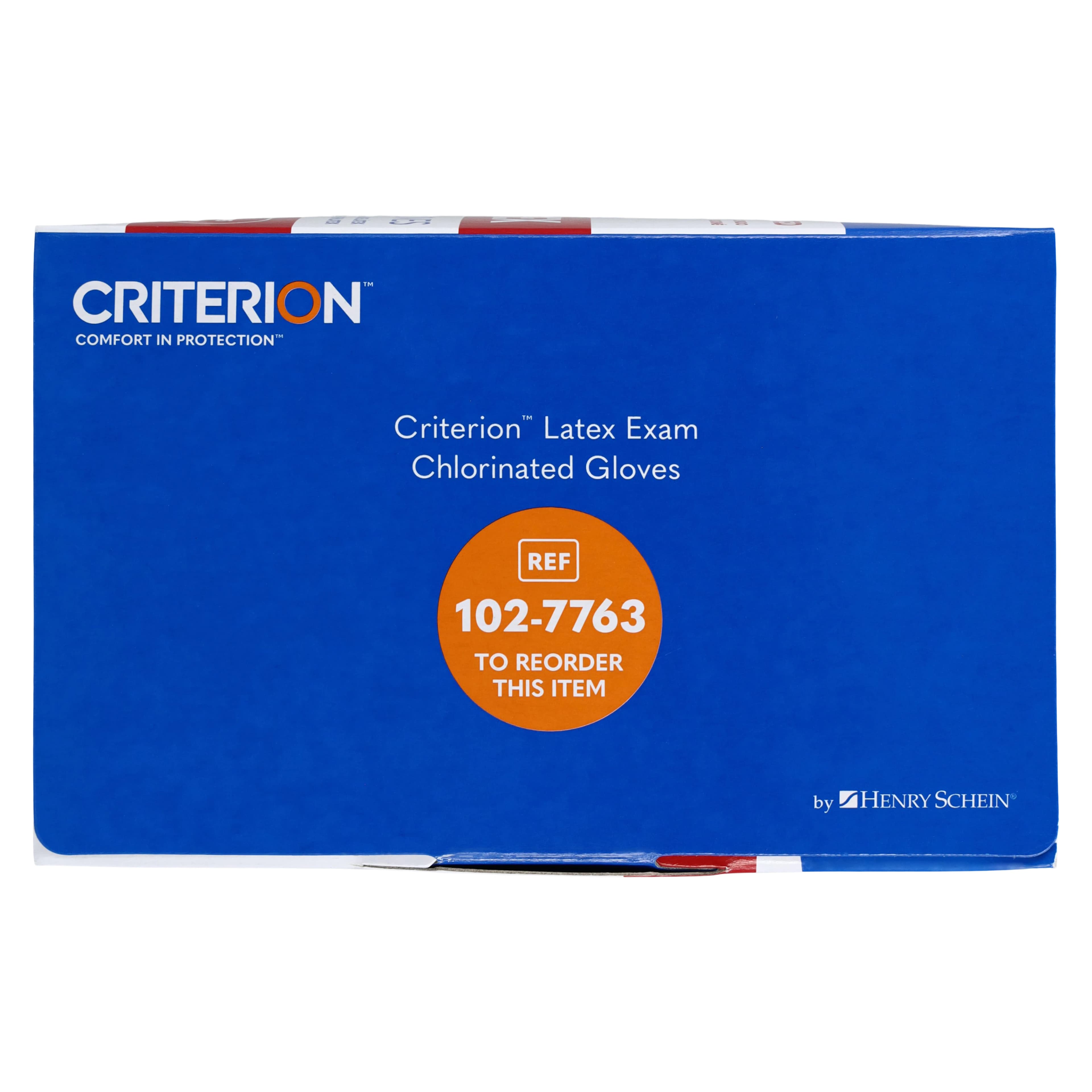 Criterion CL Latex Exam Gloves, Chlorinated, Large, White, Non-Sterile, 100/Box thumbnail 7