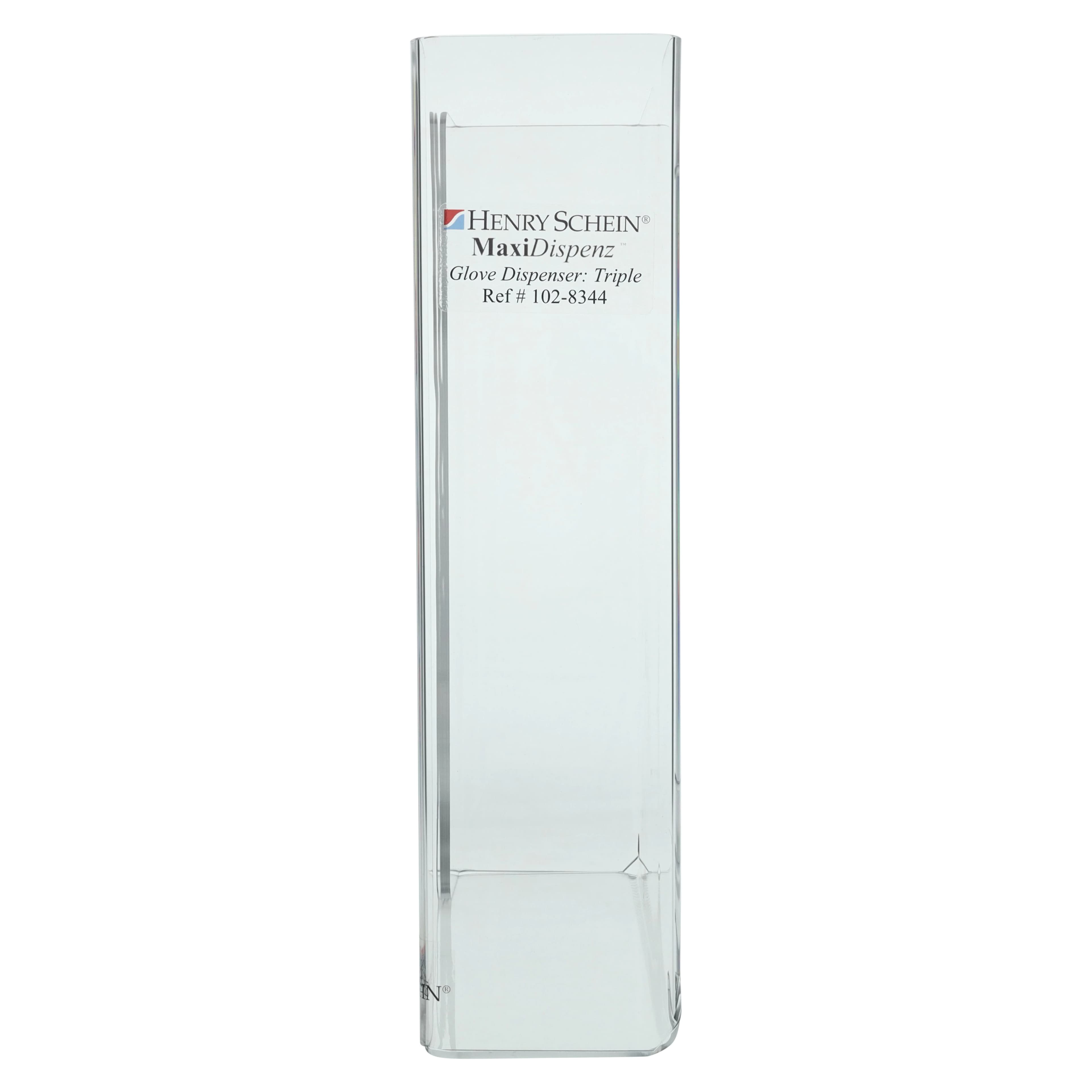 Maxi-Dispenz Acrylic Glove Box Dispenser, Triple, Clear, 01KEZKNMFC80D28PKB8QVJKMFH thumbnail 3